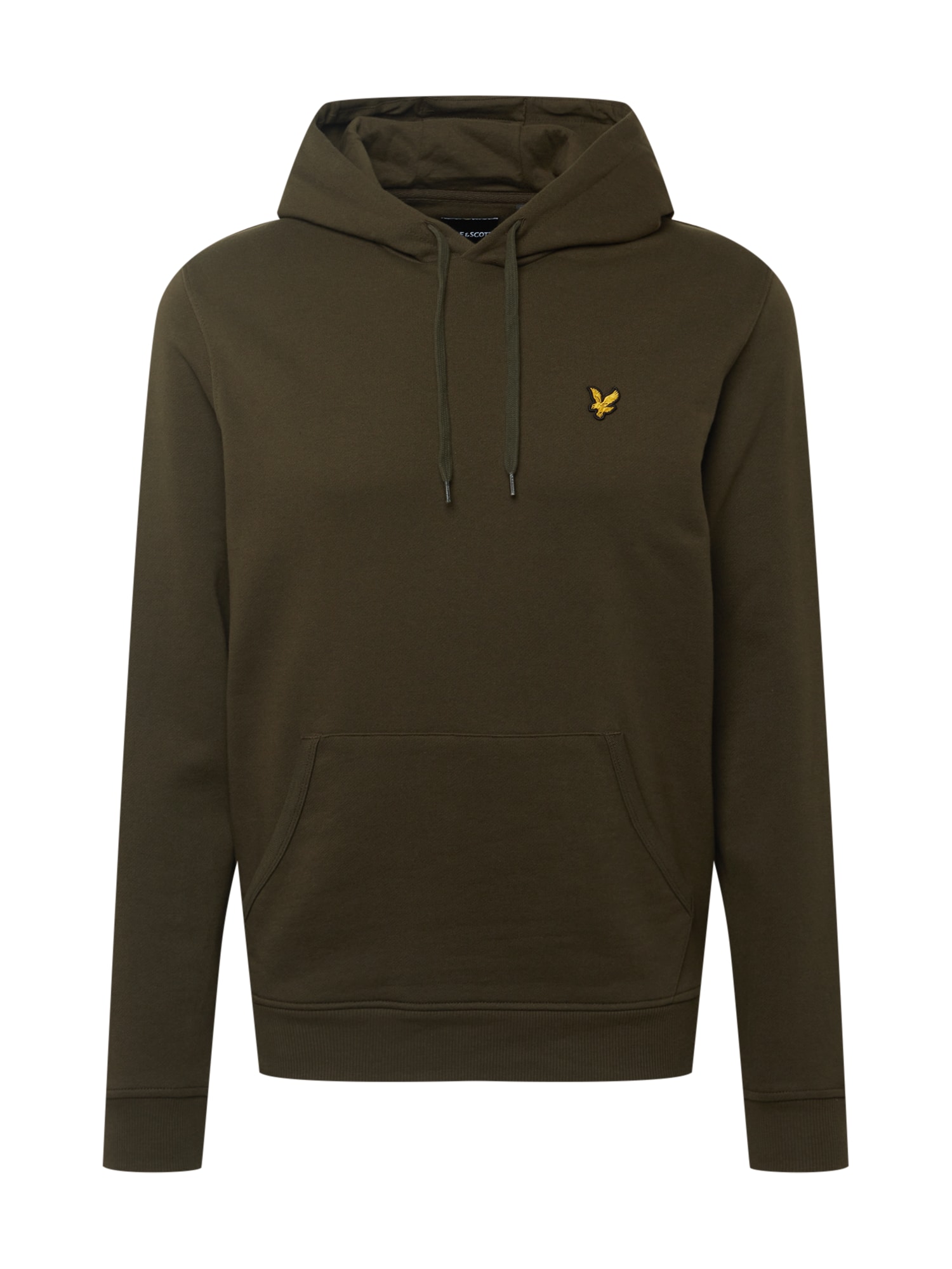 Lyle & Scott Majica  rumena / temno zelena / črna