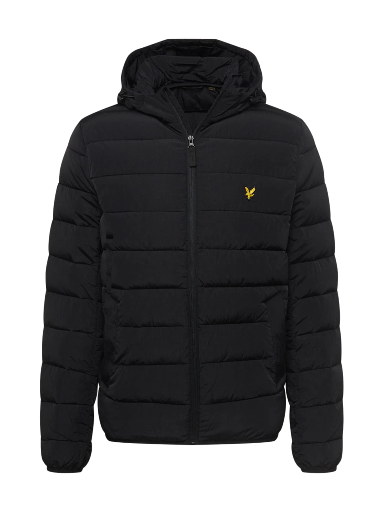 Lyle & Scott Prehodna jakna  rumena / črna