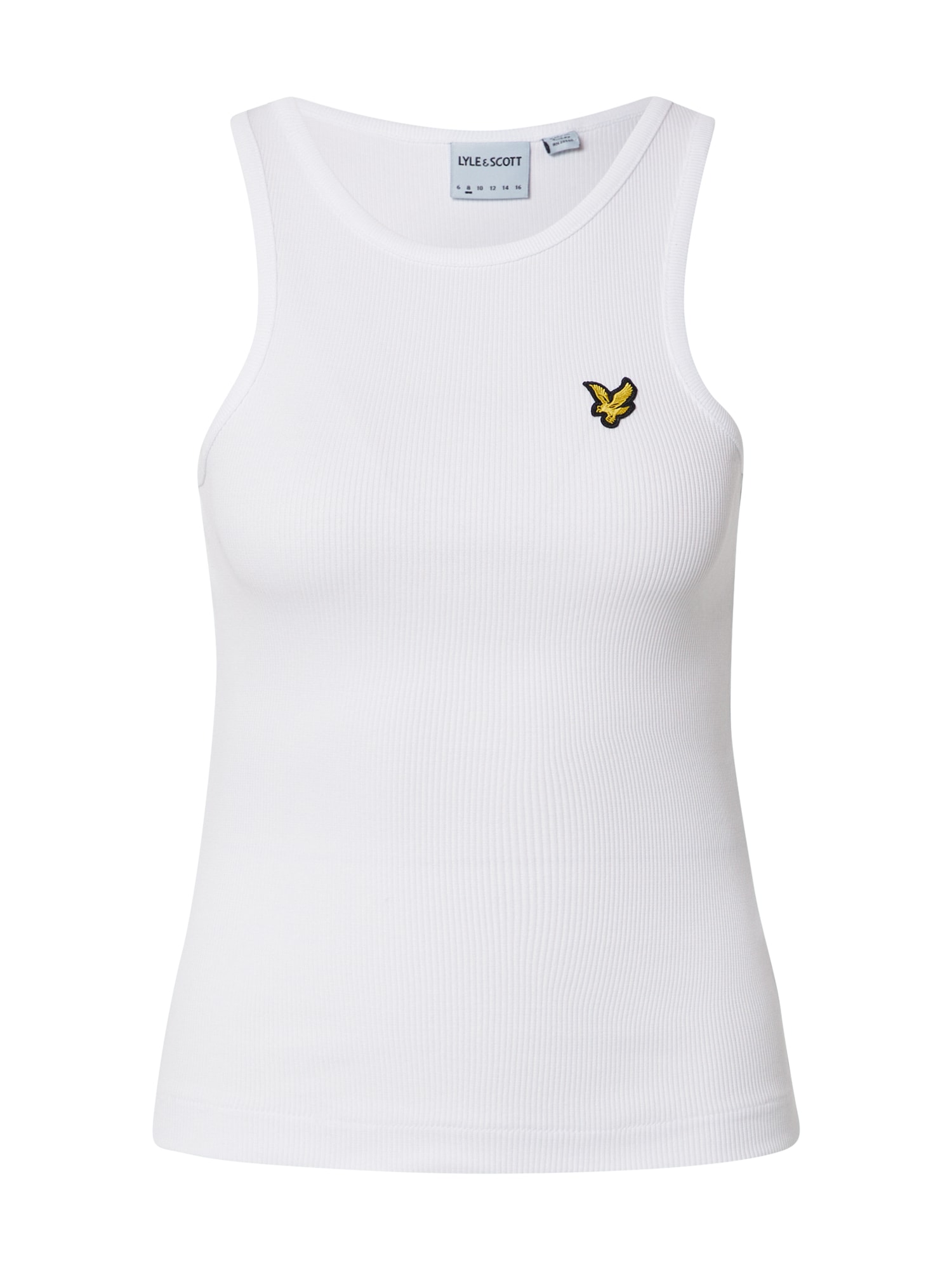 Lyle & Scott Top  rumena / črna / bela