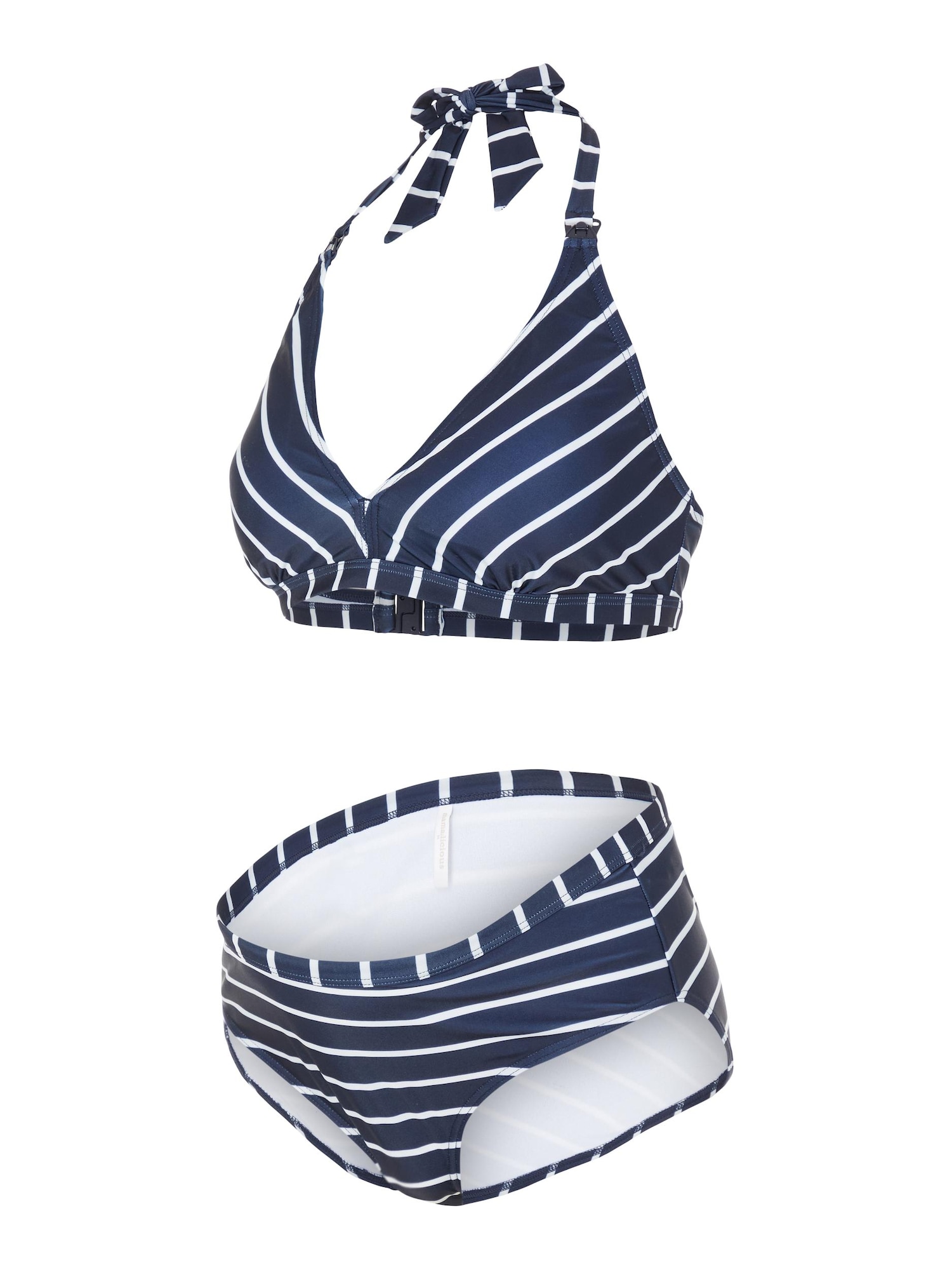 MAMALICIOUS Bikini 'Filse'  mornarska / bela