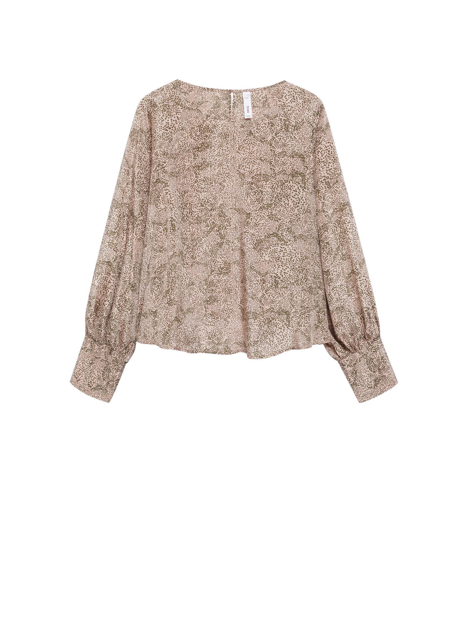 MANGO Bluza 'Nait'  rjava / roza