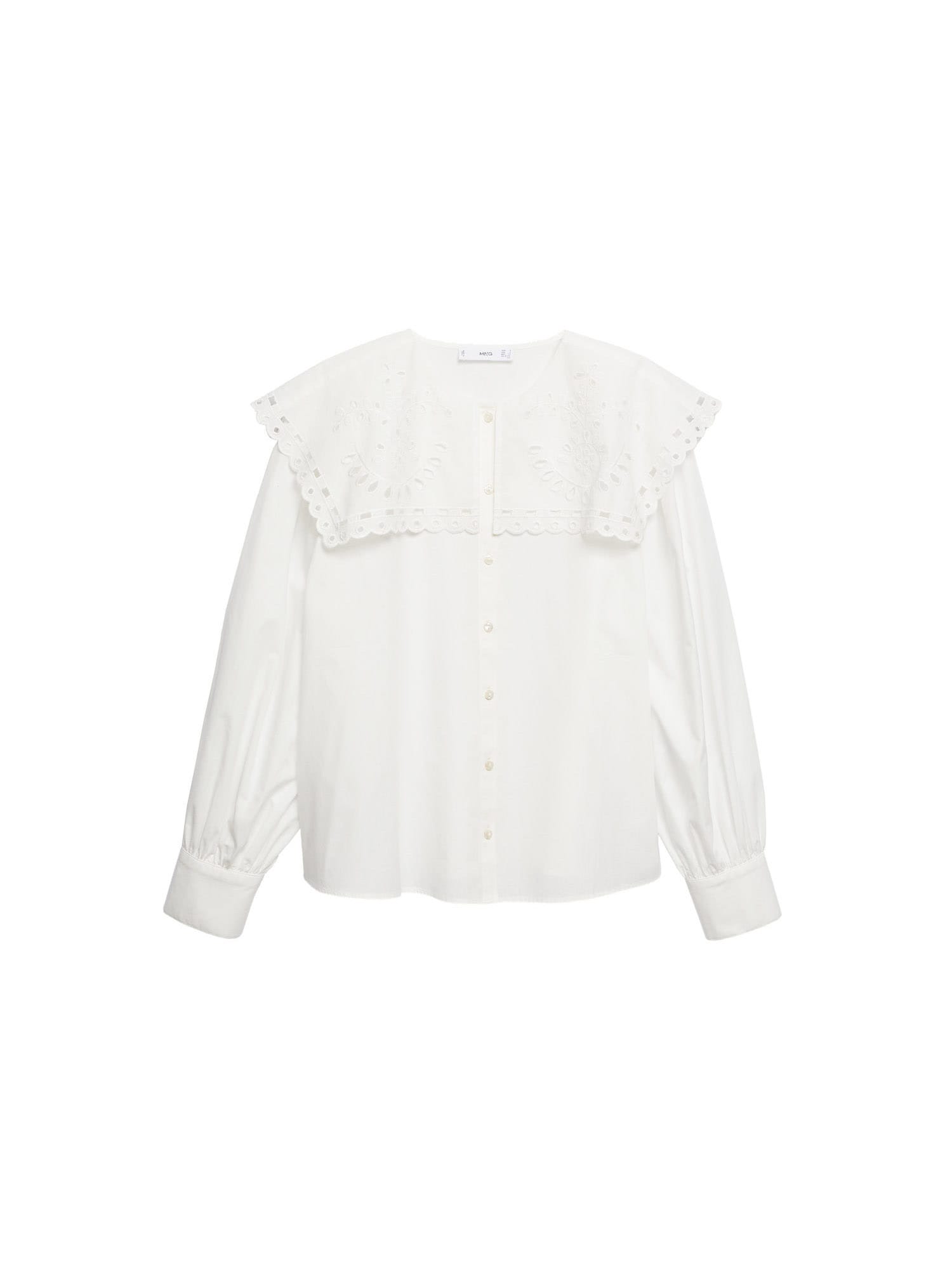 MANGO Bluza 'Puig'  off-bela
