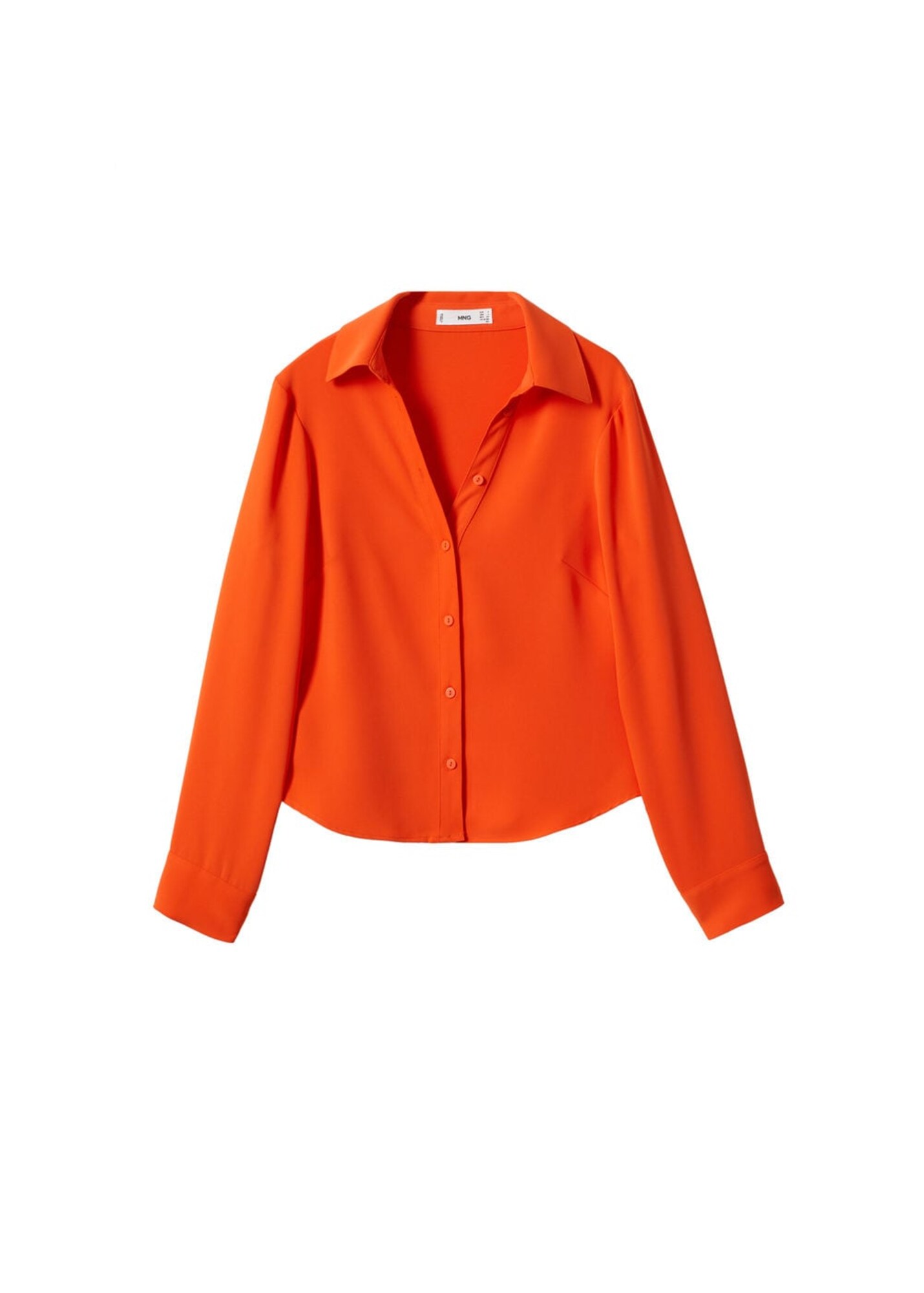 MANGO Bluza 'Punto'  oranžno rdeča