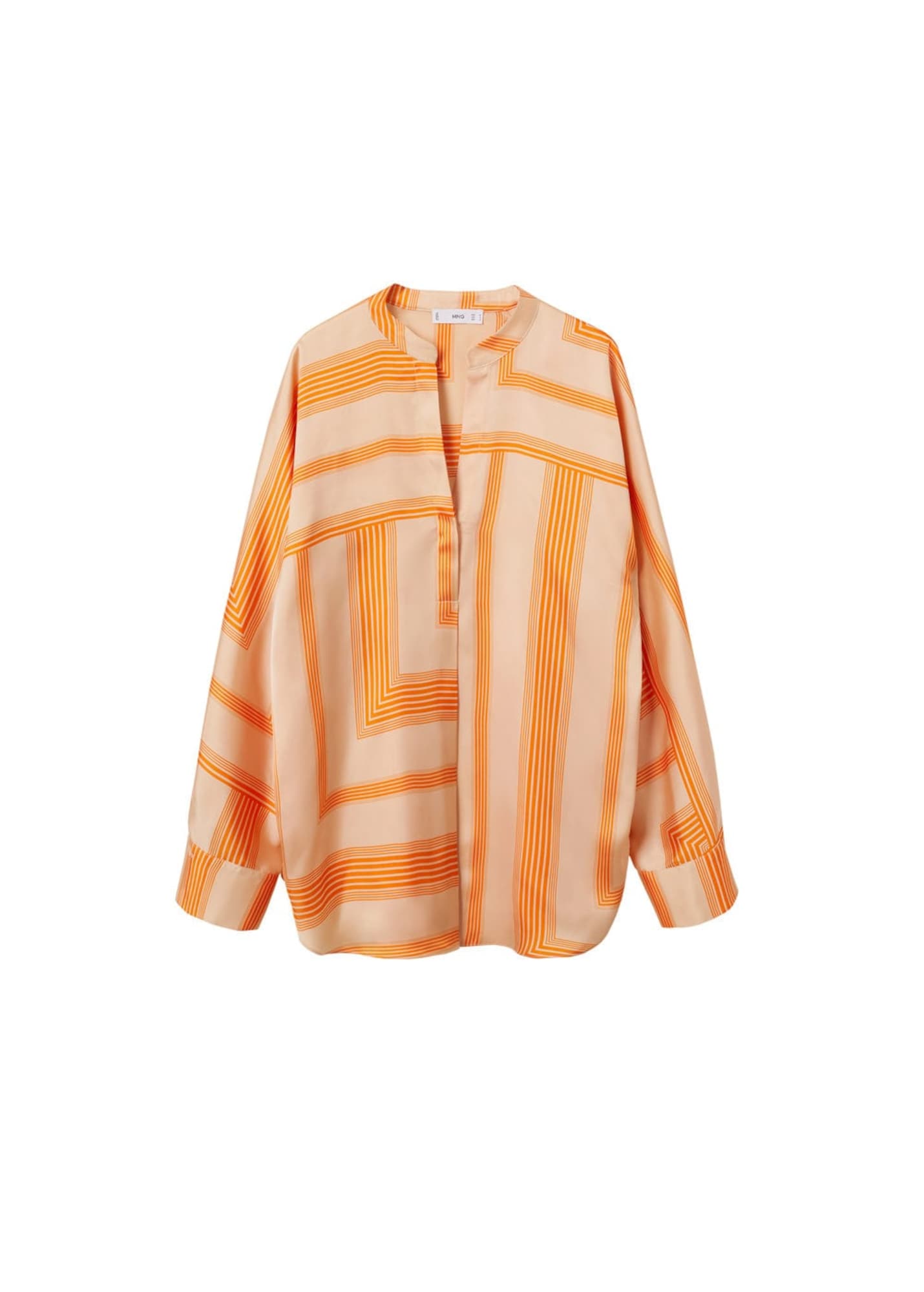 MANGO Bluza 'Vivian'  bež / oranžna