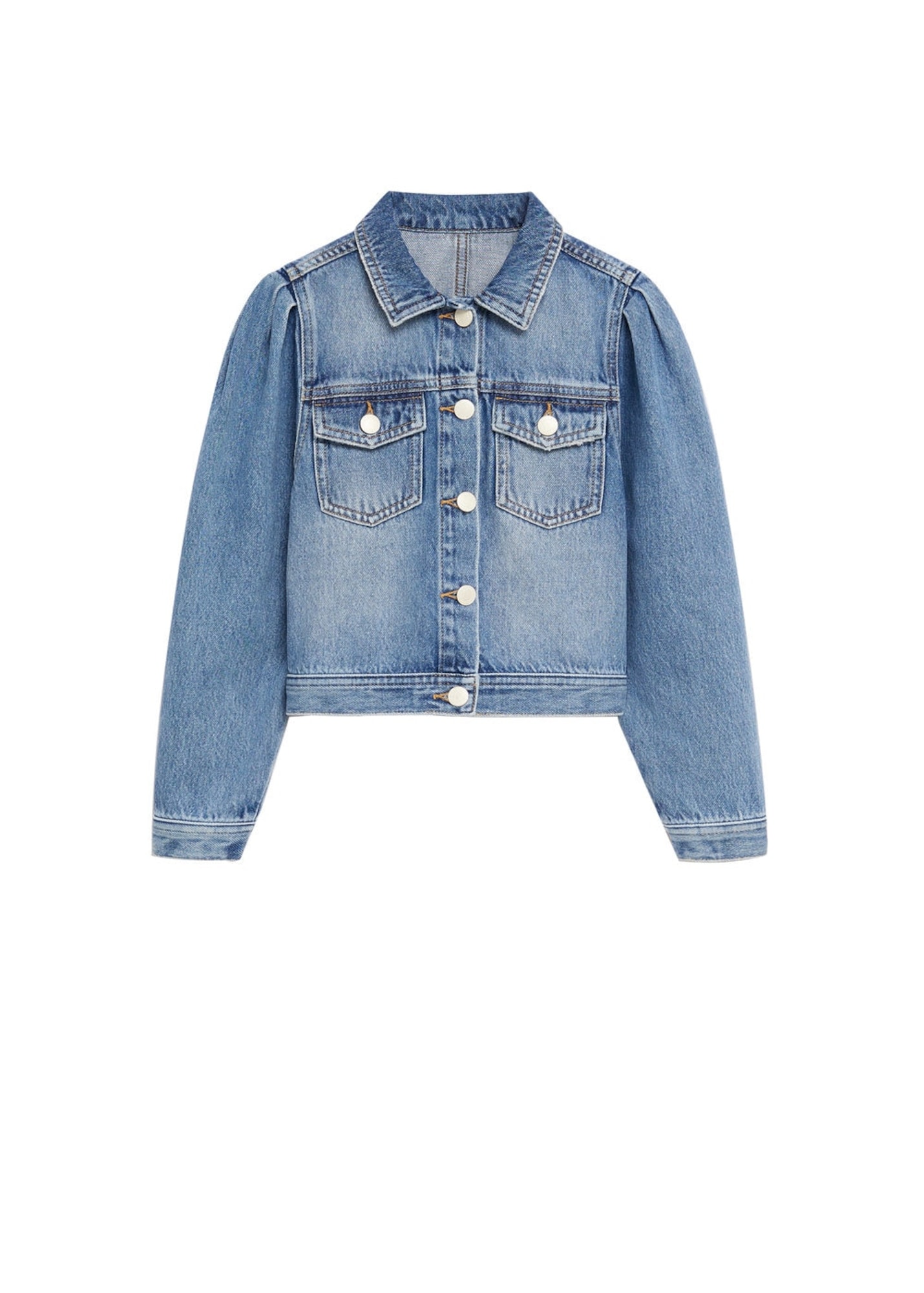 MANGO KIDS Prehodna jakna 'Ball'  moder denim