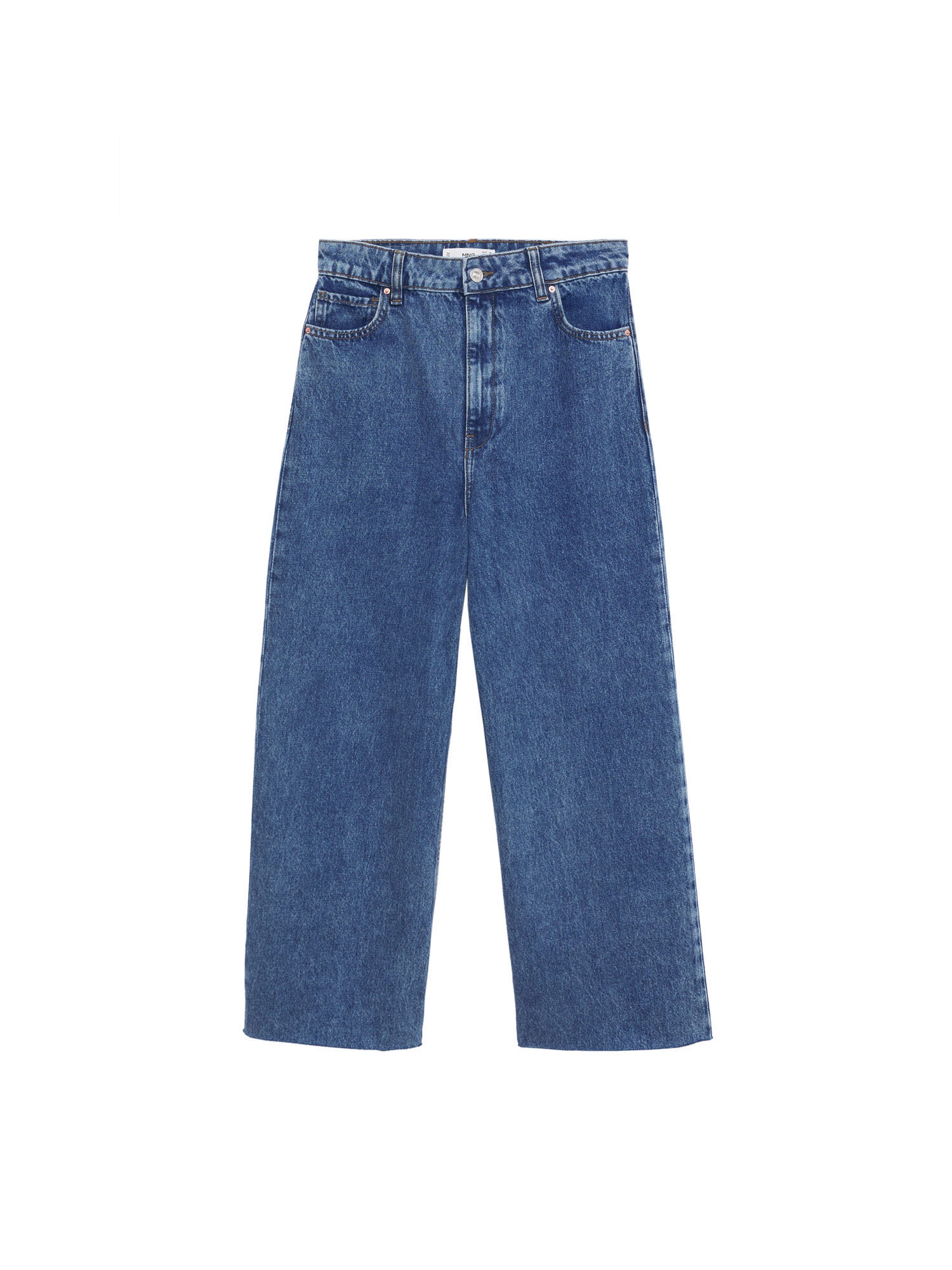 MANGO Kavbojke 'Carol'  moder denim