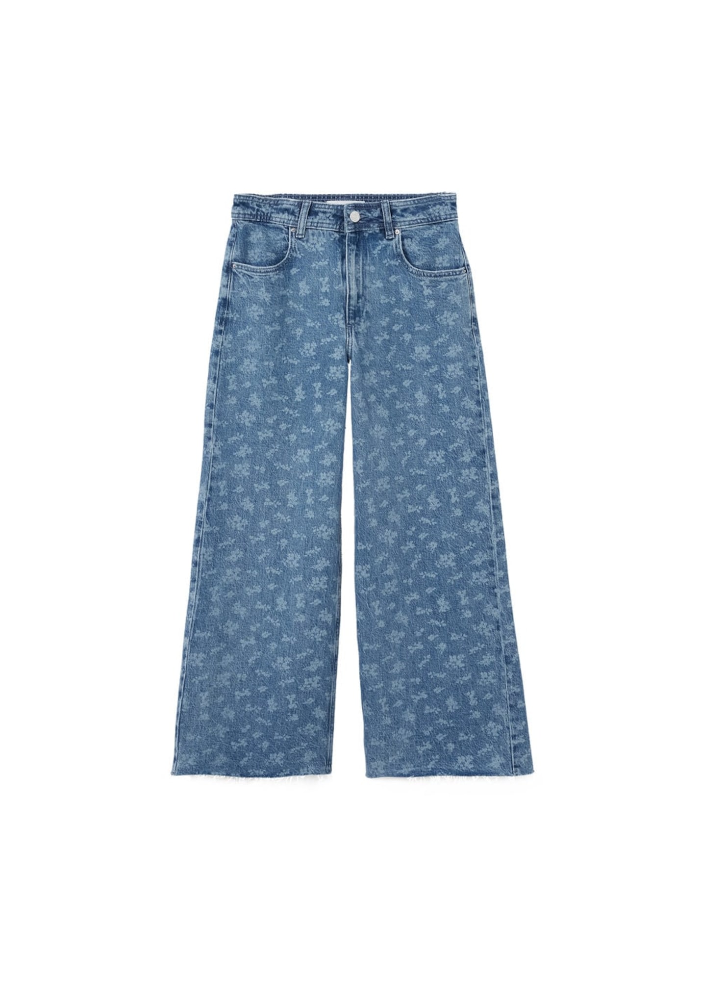 MANGO Kavbojke 'carmen'  moder denim / bela