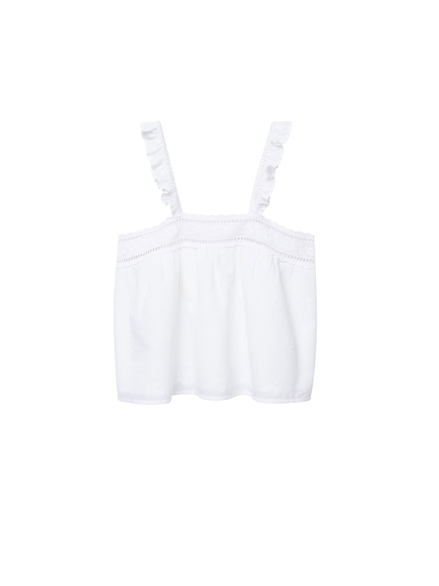 MANGO Top 'Isabella'  off-bela