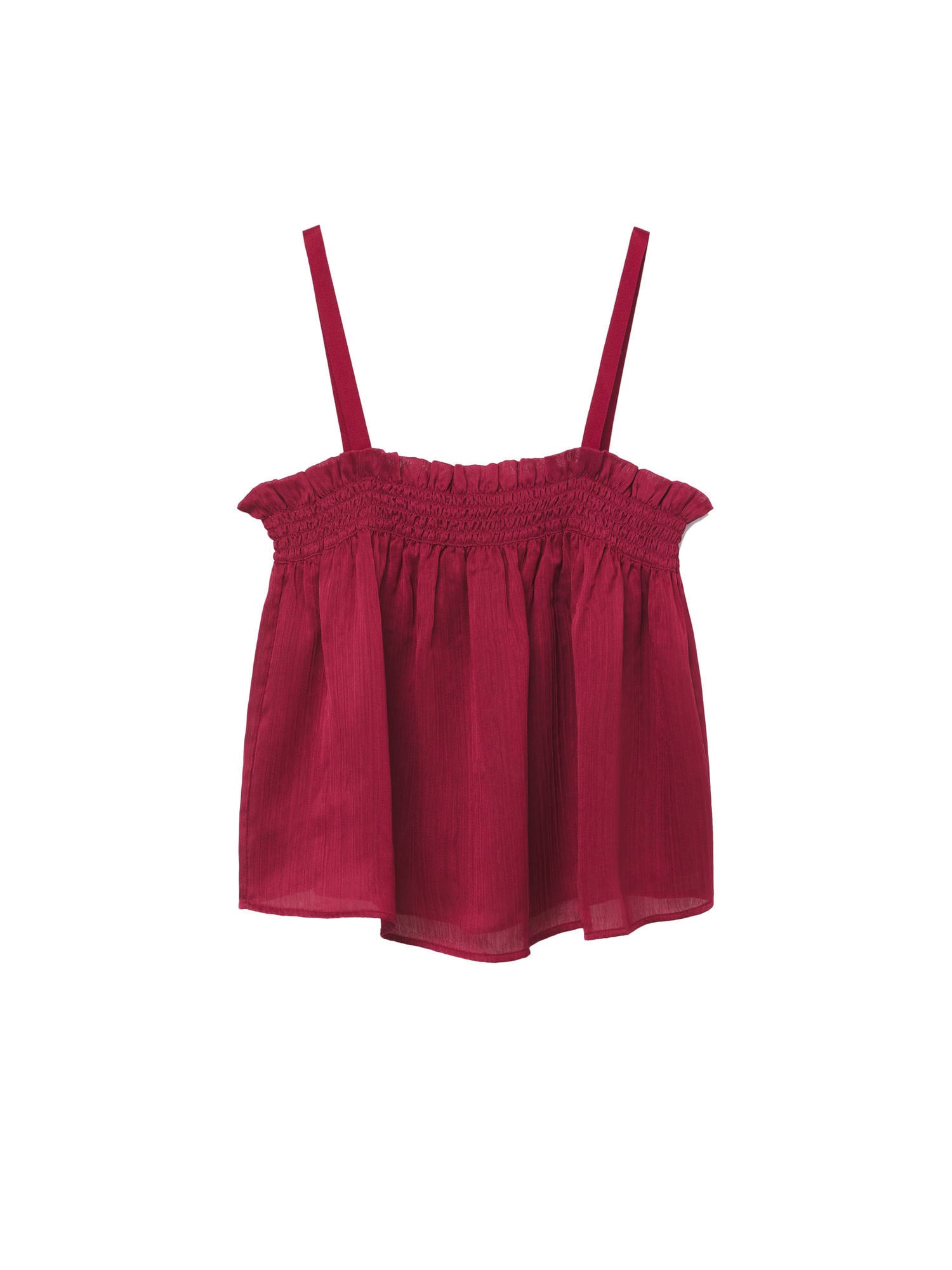MANGO Top 'Lecce'  krvavo rdeča