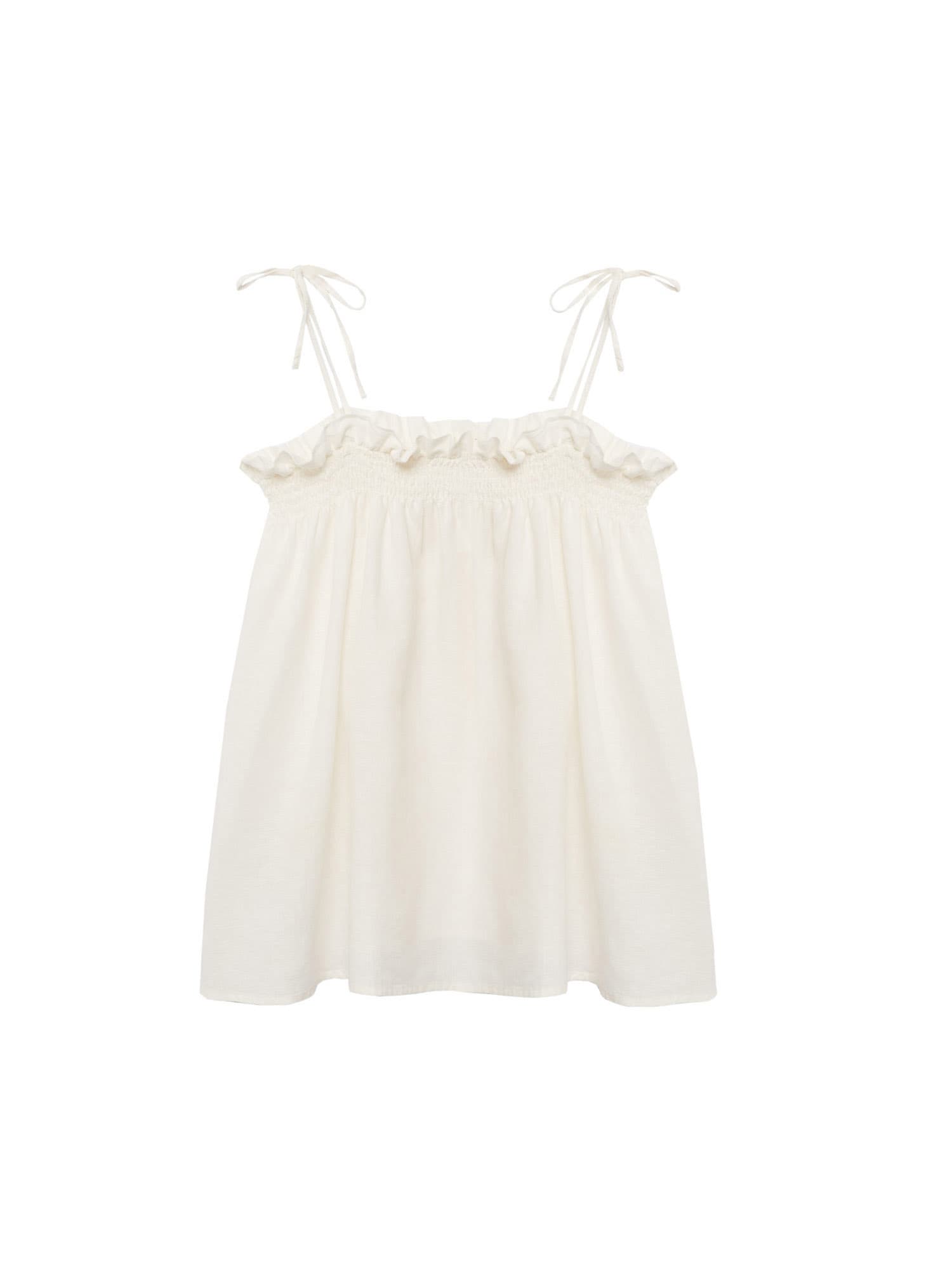 MANGO Top 'POP'  off-bela