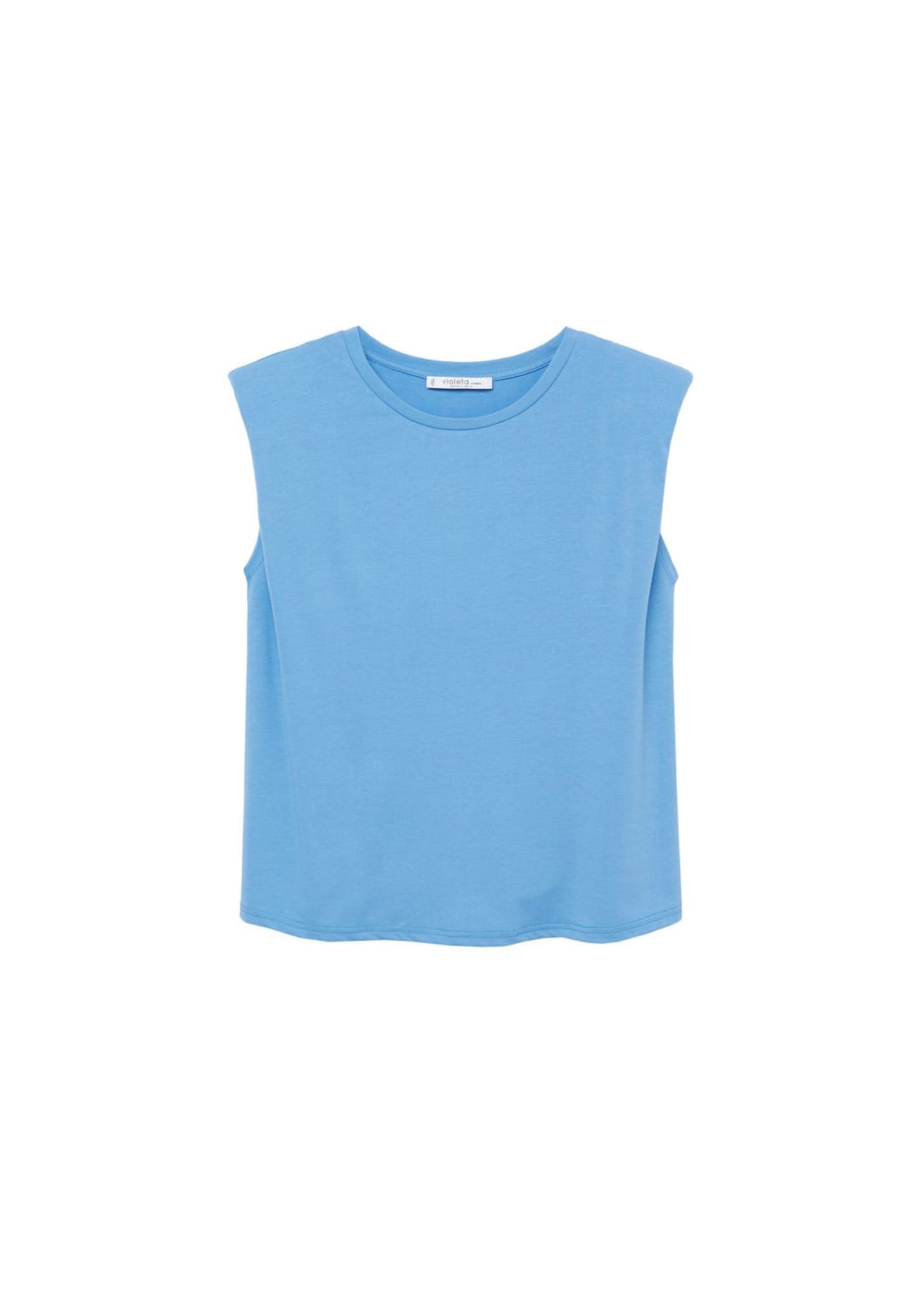 MANGO Top  nebeško modra