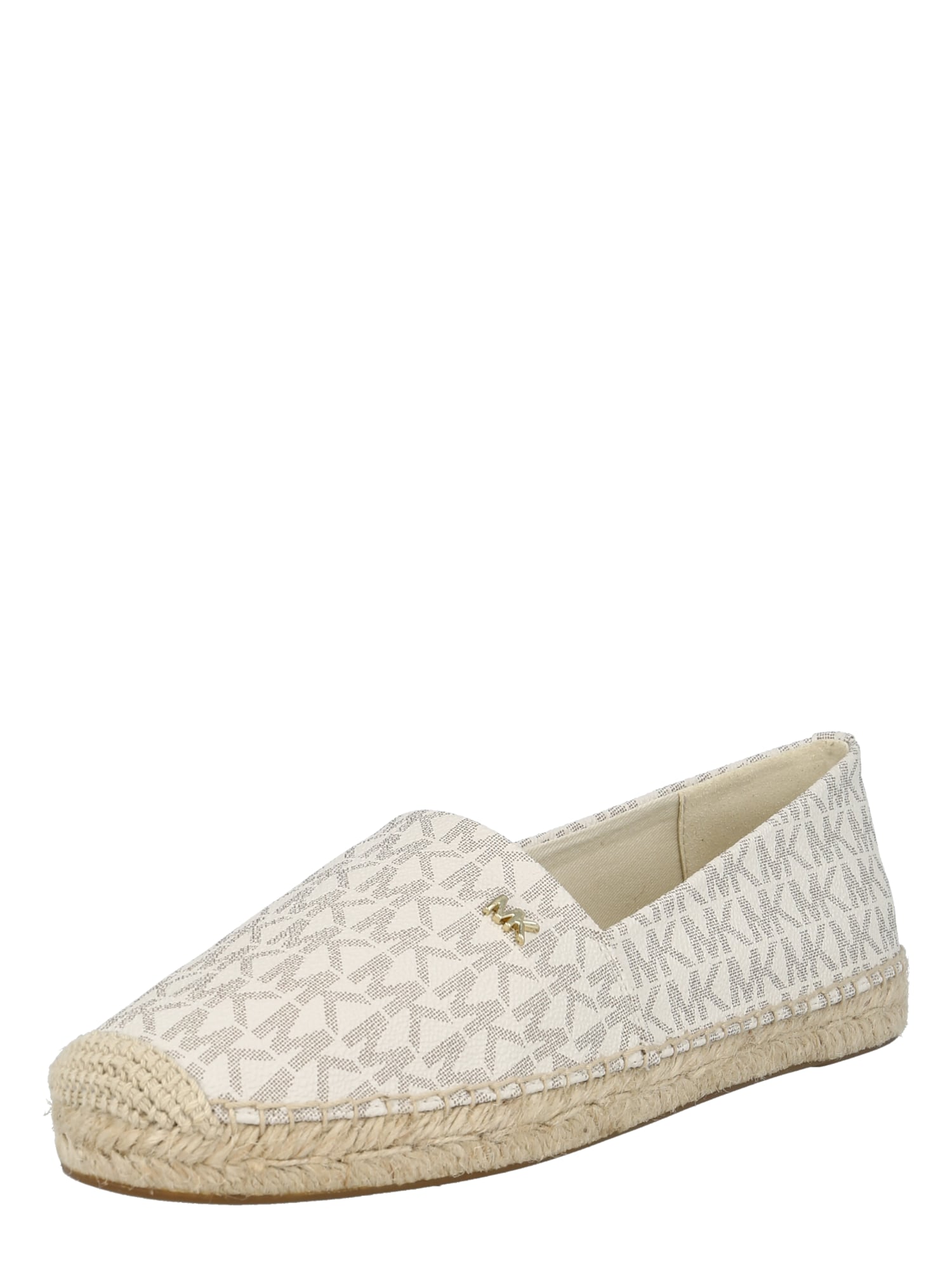 MICHAEL Michael Kors Espadrile 'KENDRICK'  mokka / zlata / off-bela