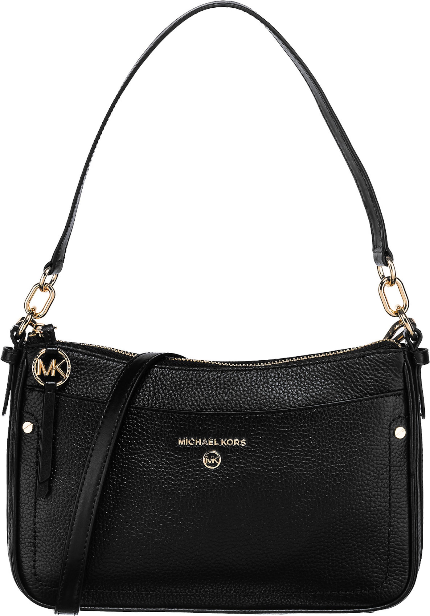 MICHAEL Michael Kors Ročna torbica 'Charm'  črna