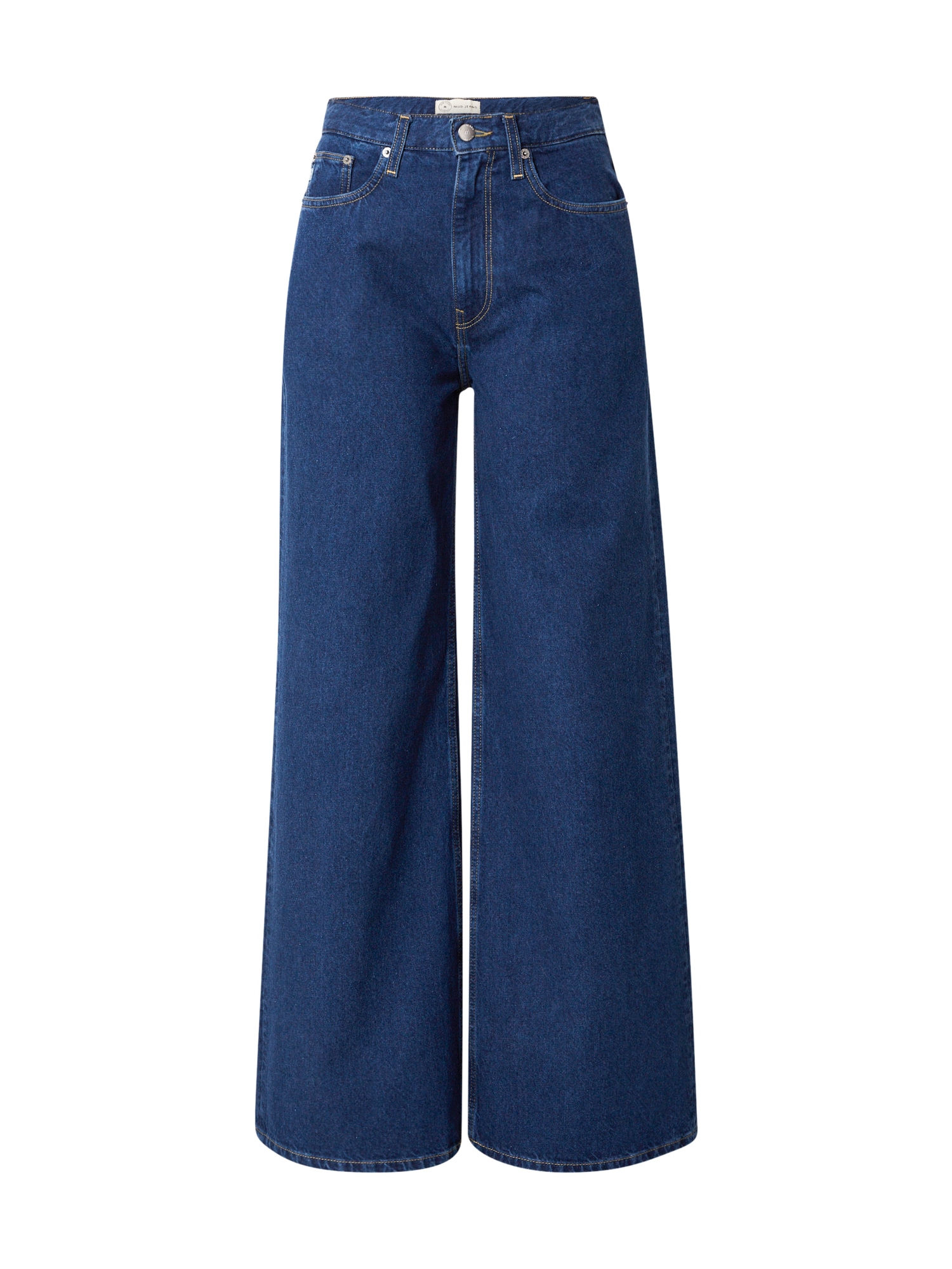 MUD Jeans Kavbojke 'Sara'  moder denim / bela