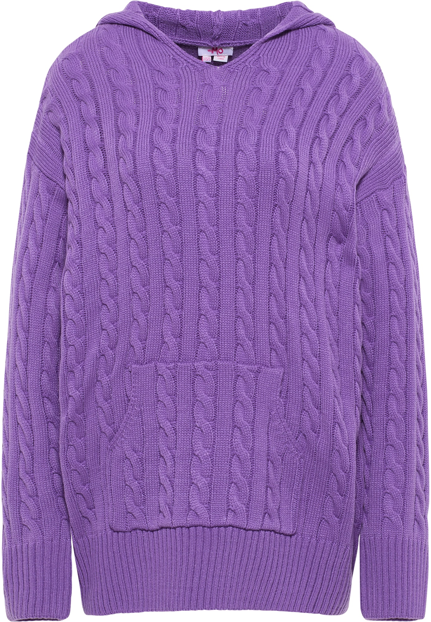 MYMO Širok pulover  lila