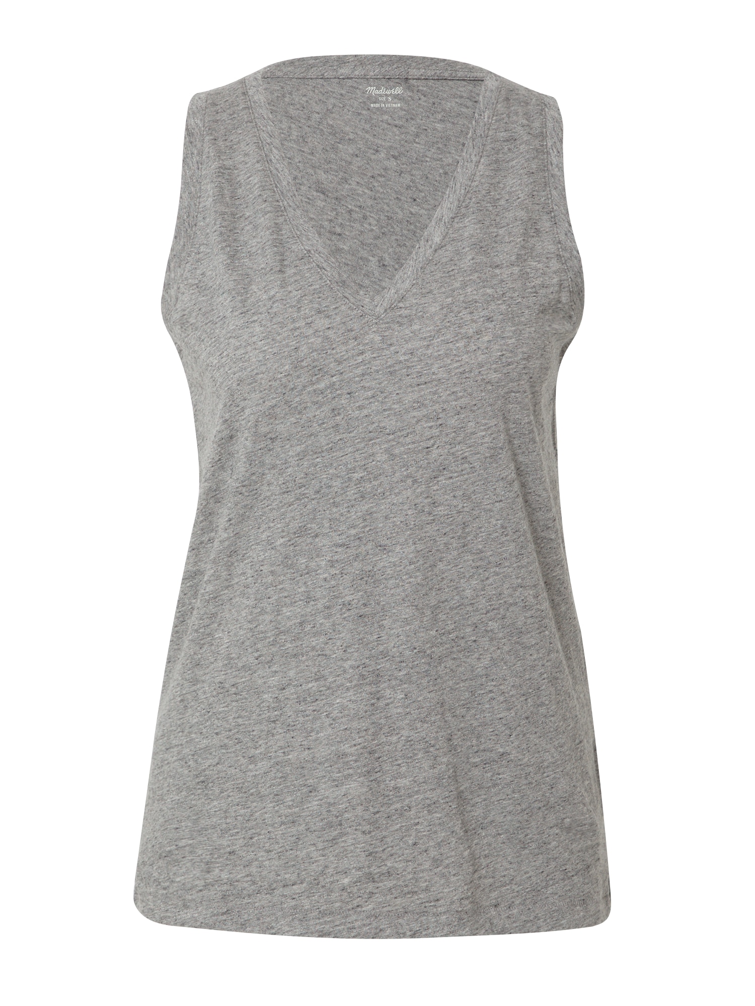 Madewell Top 'WHISPER SHOUT'  pegasto siva