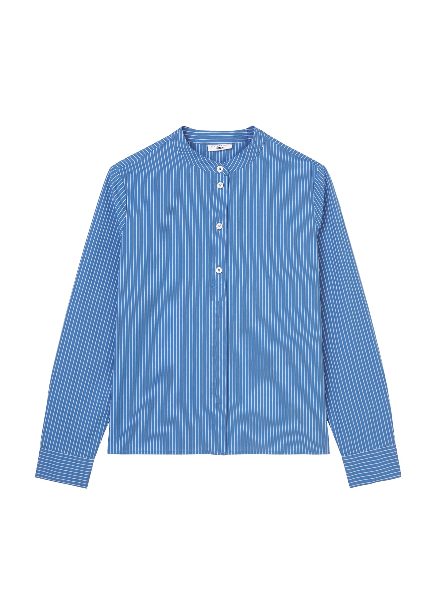 Marc O'Polo DENIM Bluza  modra / bela