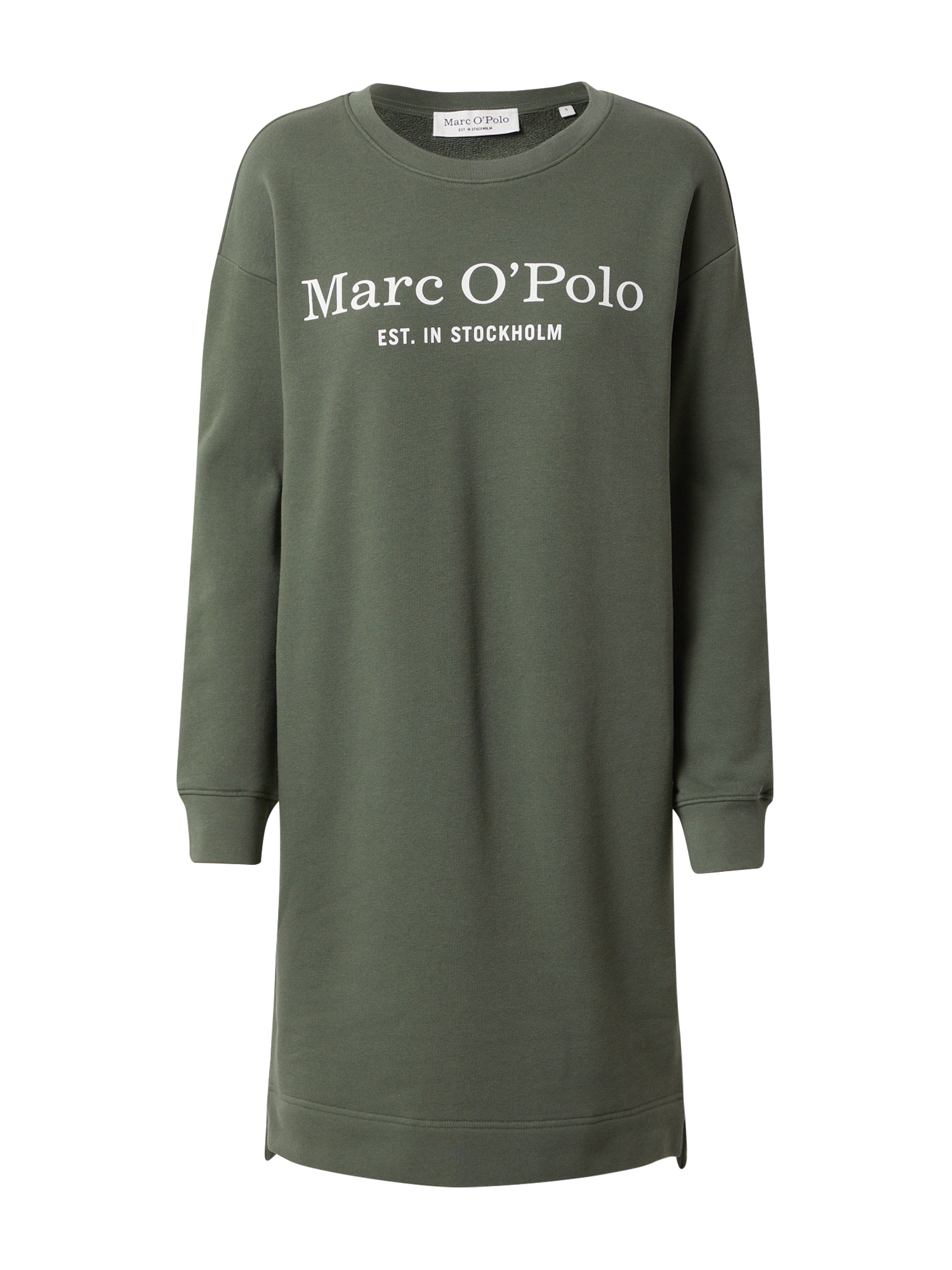 Marc O'Polo Obleka  temno zelena / bela