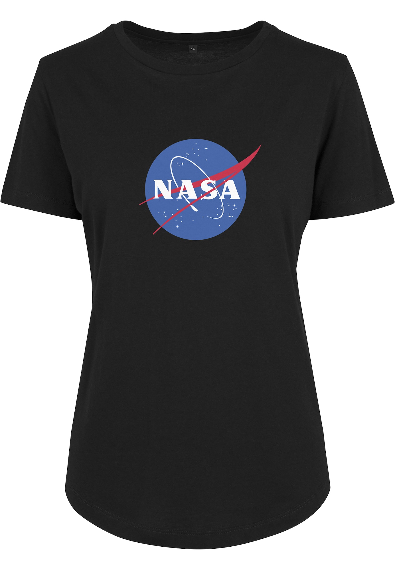 Merchcode Majica 'NASA Insignia'  dimno modra / brusnica / črna / bela