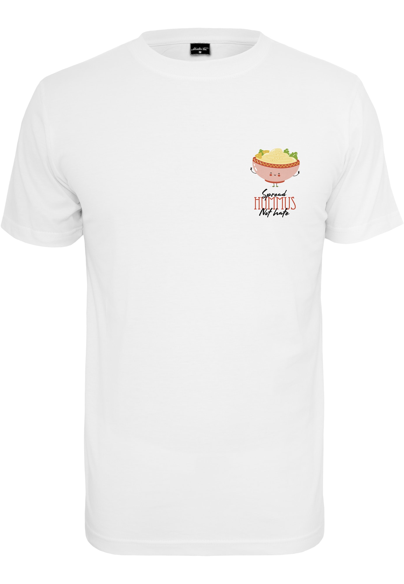Merchcode Majica 'Spread Hummus'  rumena / zelena / losos / črna / bela