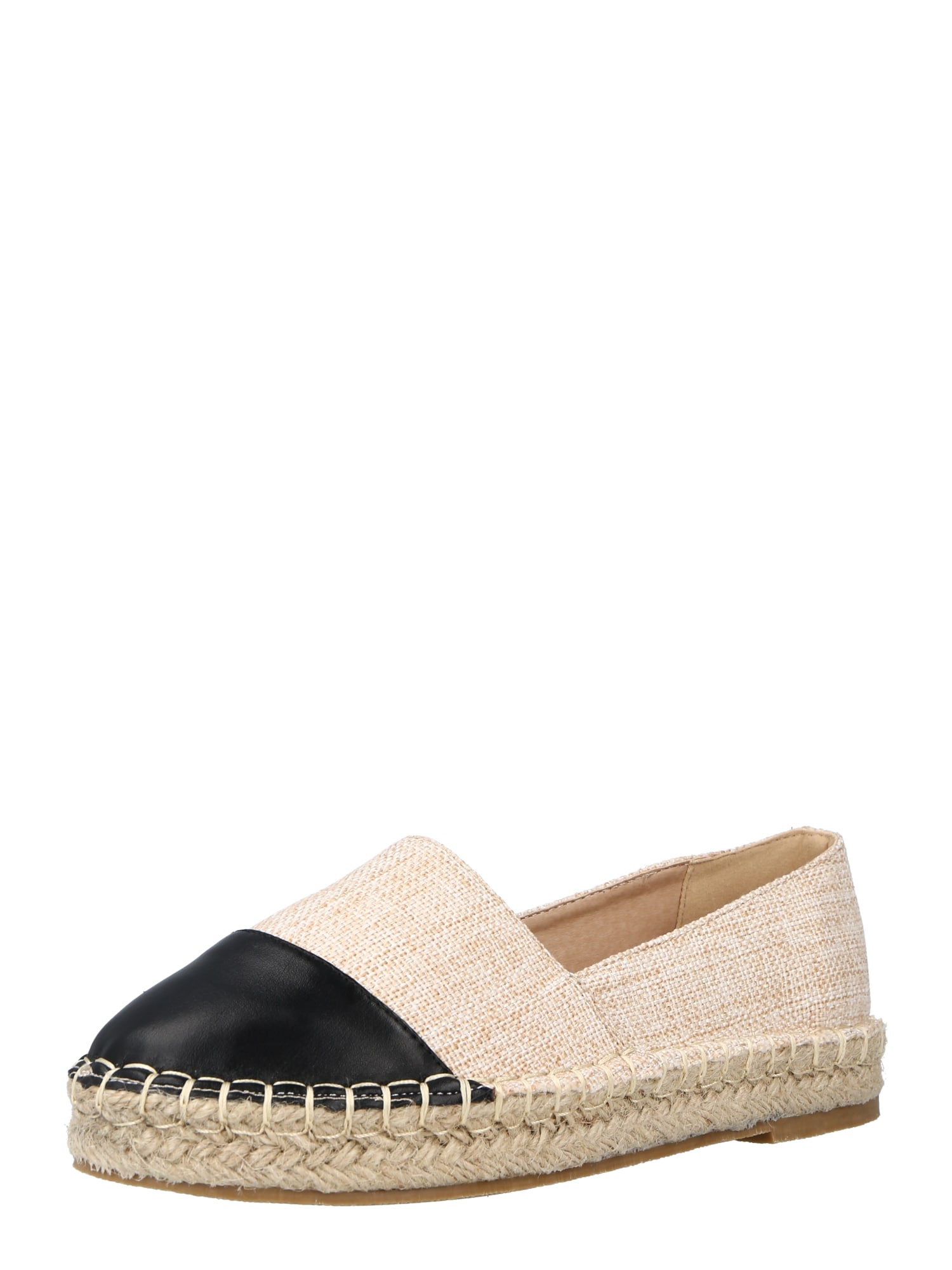 Missguided Espadrile  pesek / črna