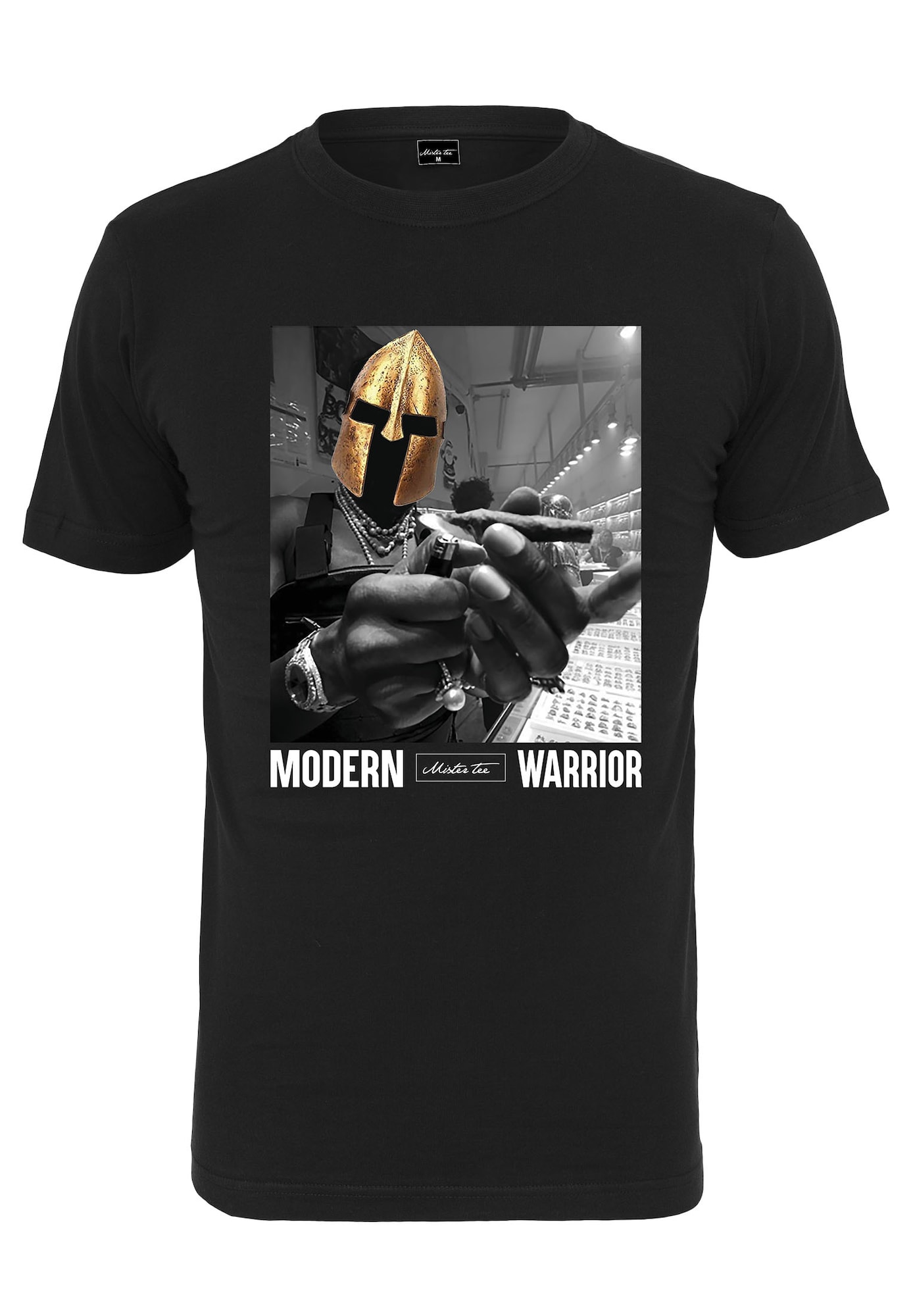 Mister Tee Majica  mešane barve / črna
