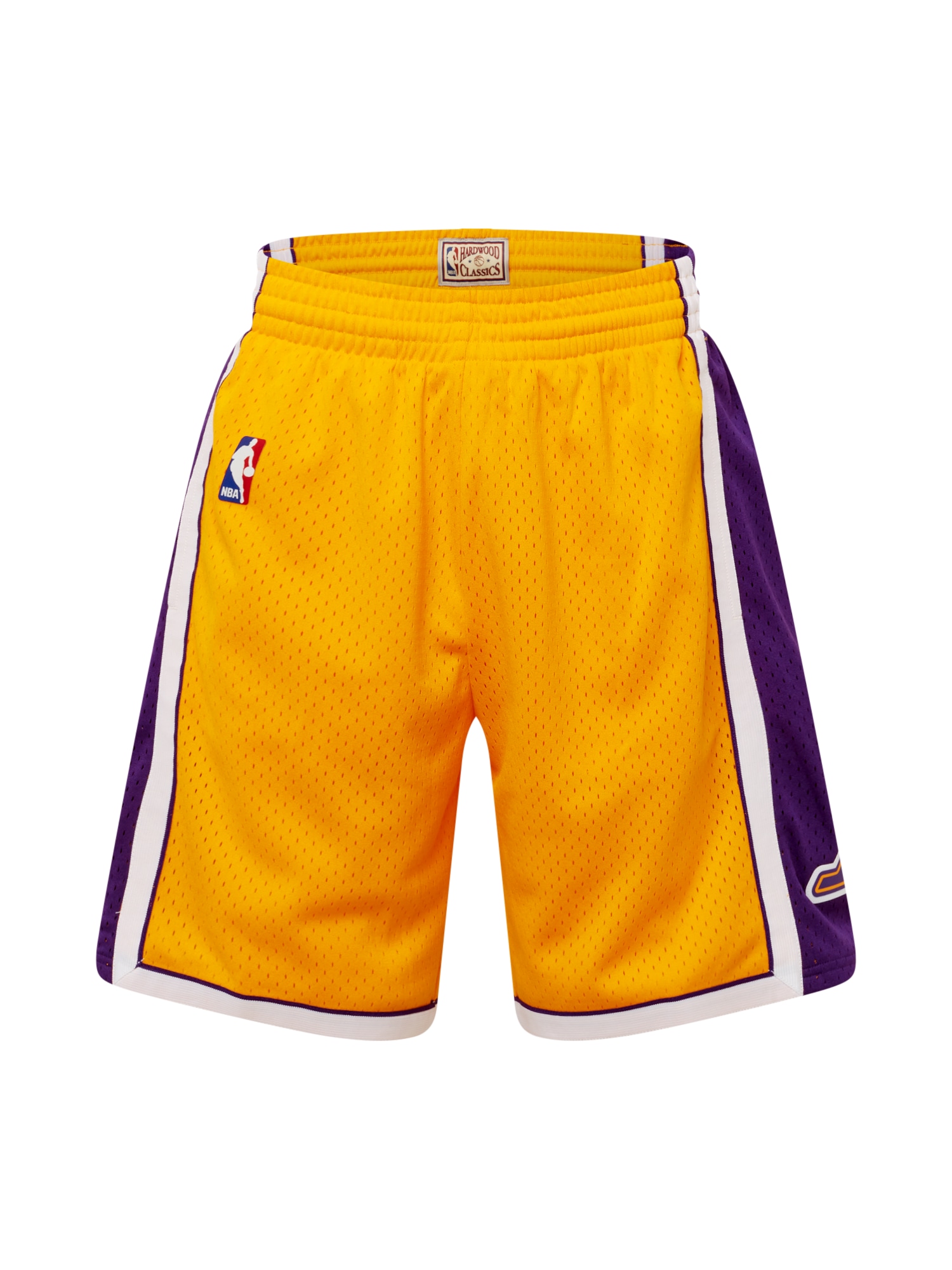 Mitchell & Ness Hlače 'LOS ANGELES LAKERS '  zlato-rumena / temno liila / bela