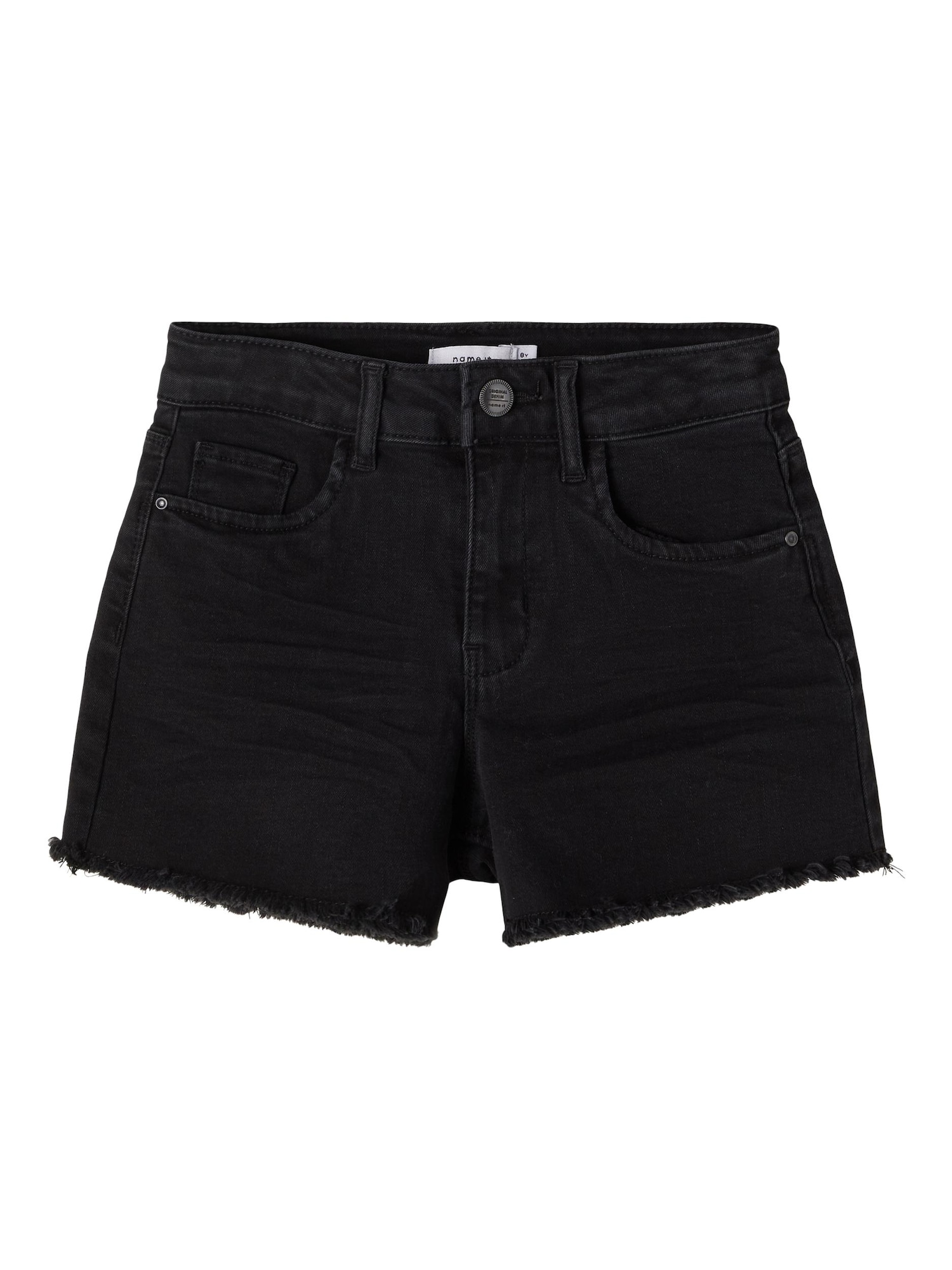NAME IT Kavbojke 'Randi'  črn denim