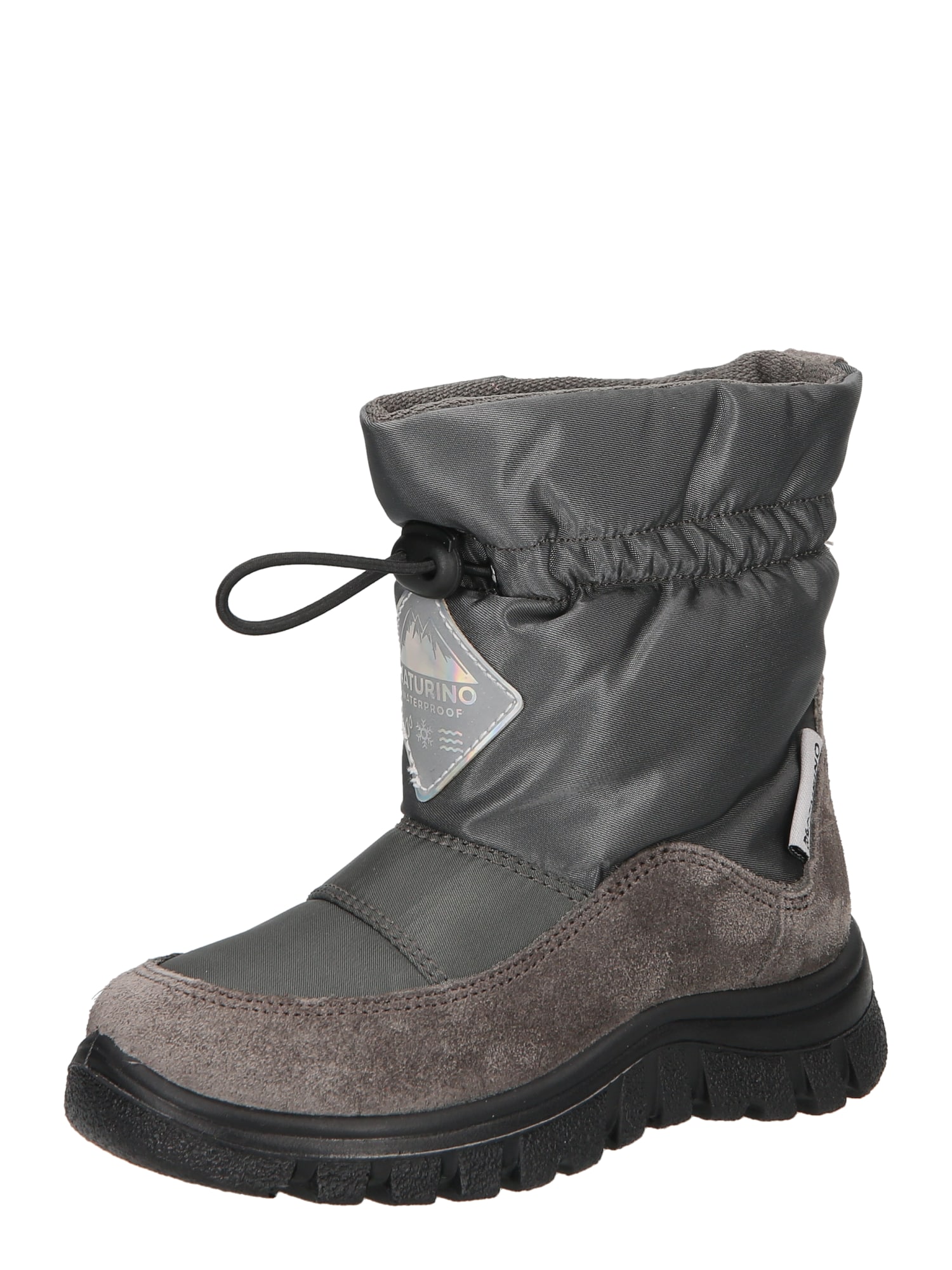 NATURINO Škornji za v sneg  siva / temno siva
