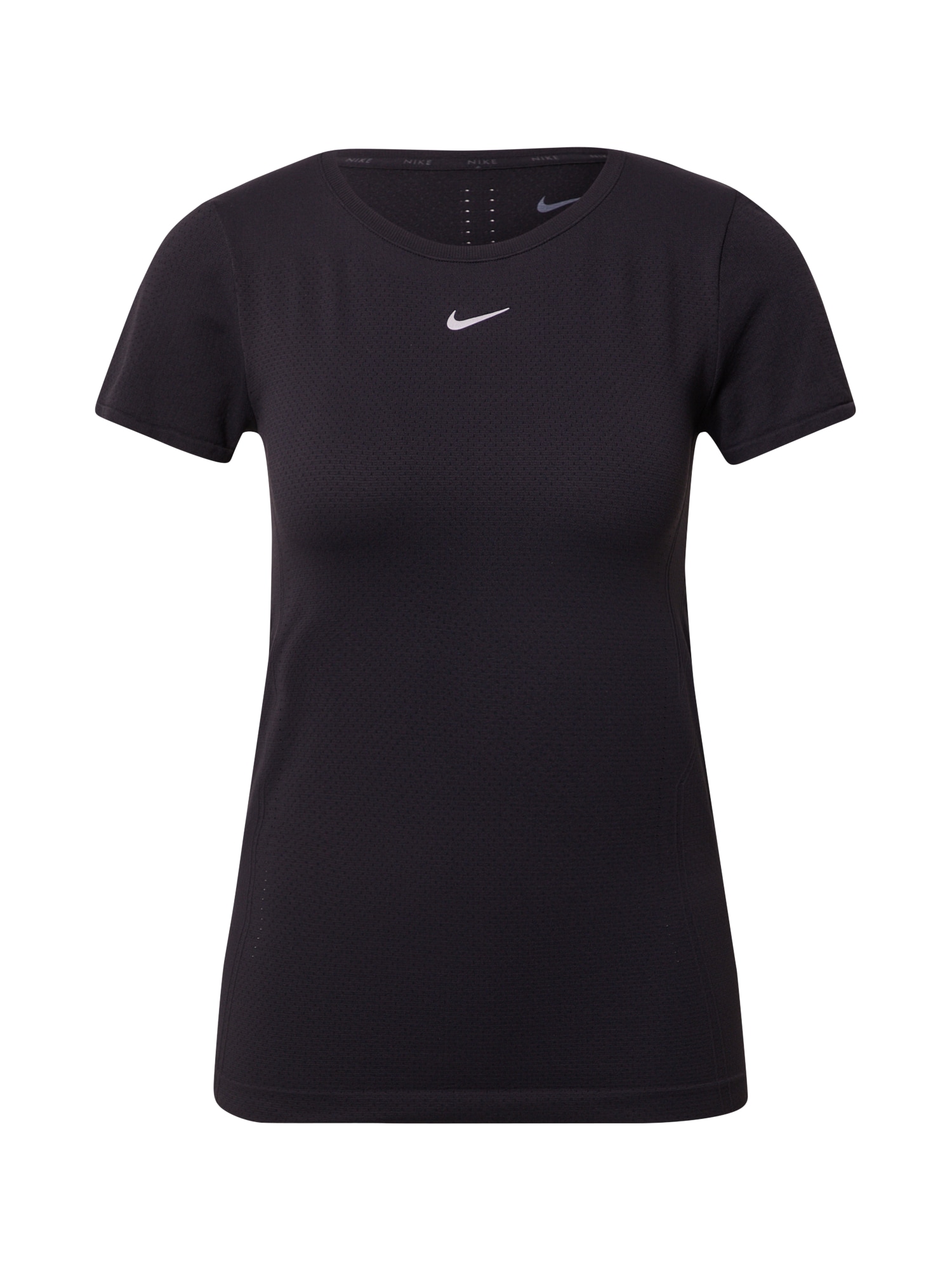 NIKE Funkcionalna majica 'AURA'  svetlo siva / črna