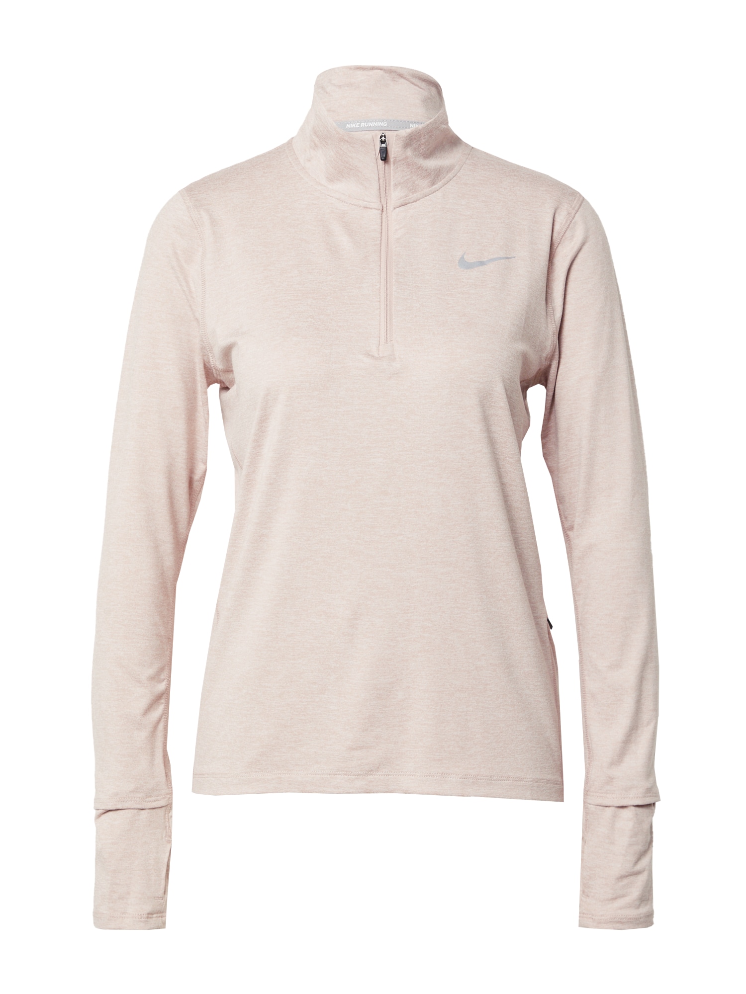 NIKE Funkcionalna majica 'Element'  srebrno-siva / pegasto roza