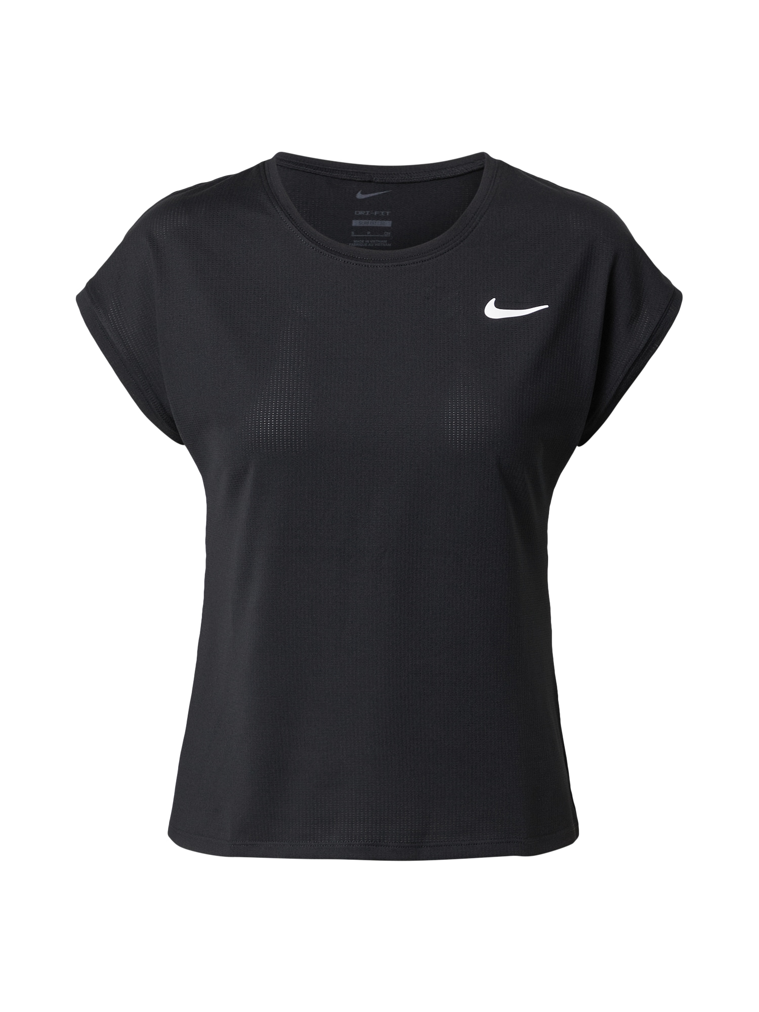 NIKE Funkcionalna majica 'Victory'  črna / bela
