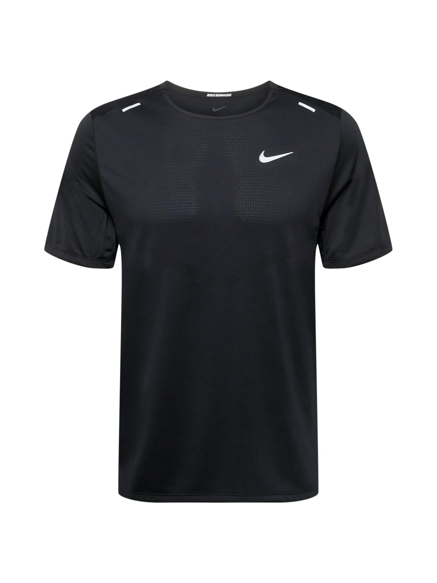 NIKE Funkcionalna majica  črna / bela