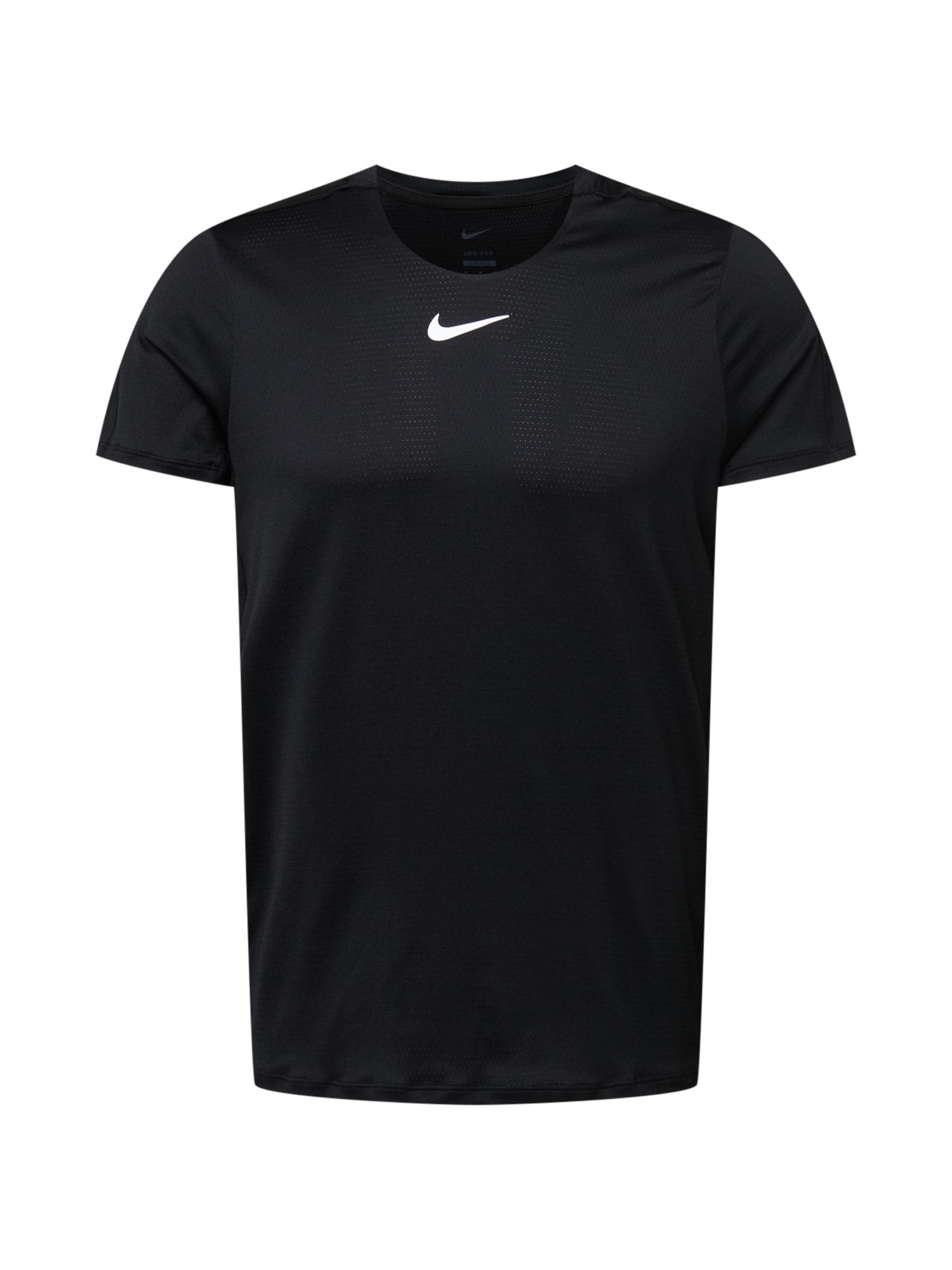 NIKE Funkcionalna majica  črna / bela