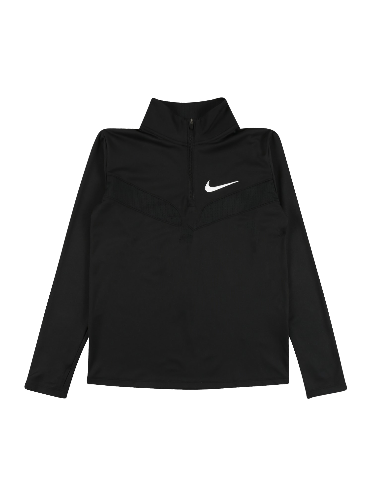 NIKE Funkcionalna majica  črna / bela