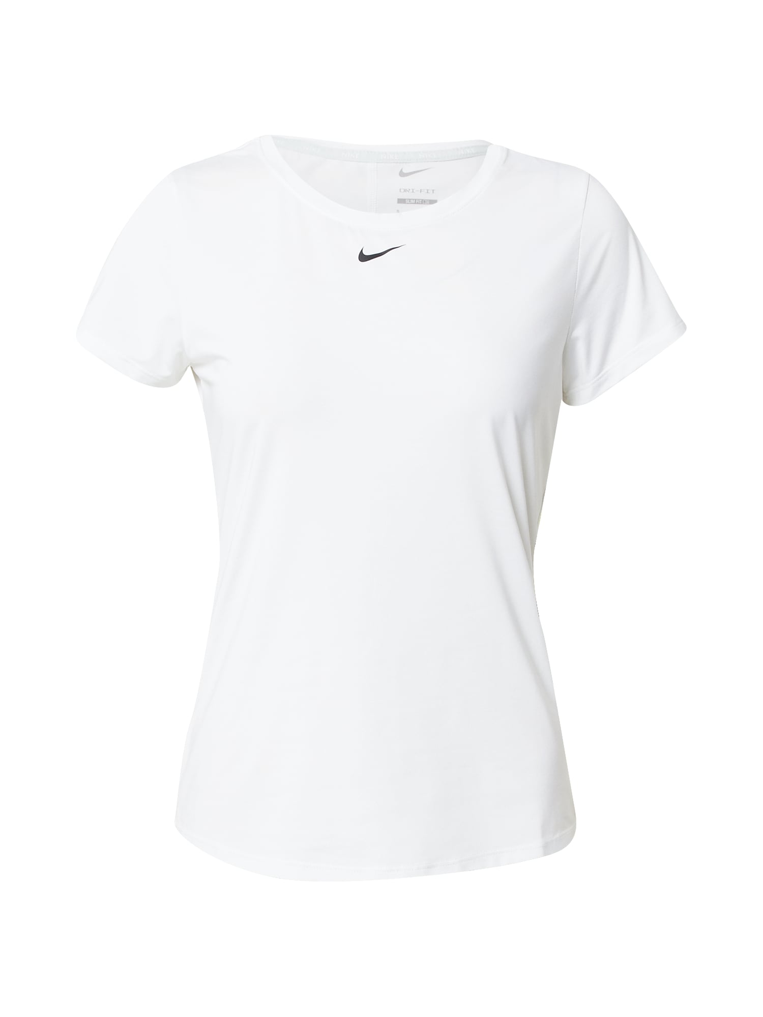 NIKE Funkcionalna majica  črna / off-bela