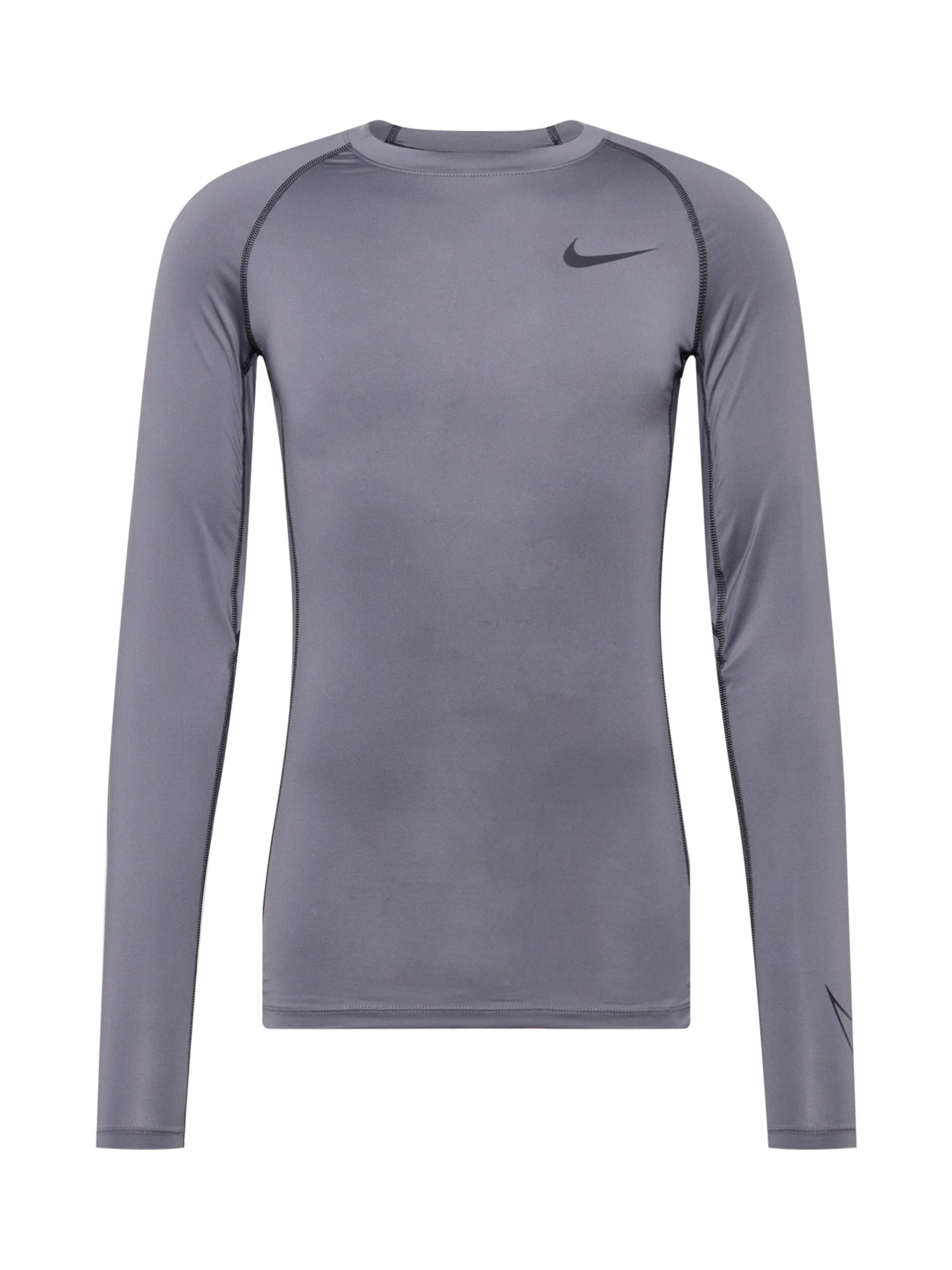 NIKE Funkcionalna majica  dimno-siva / črna