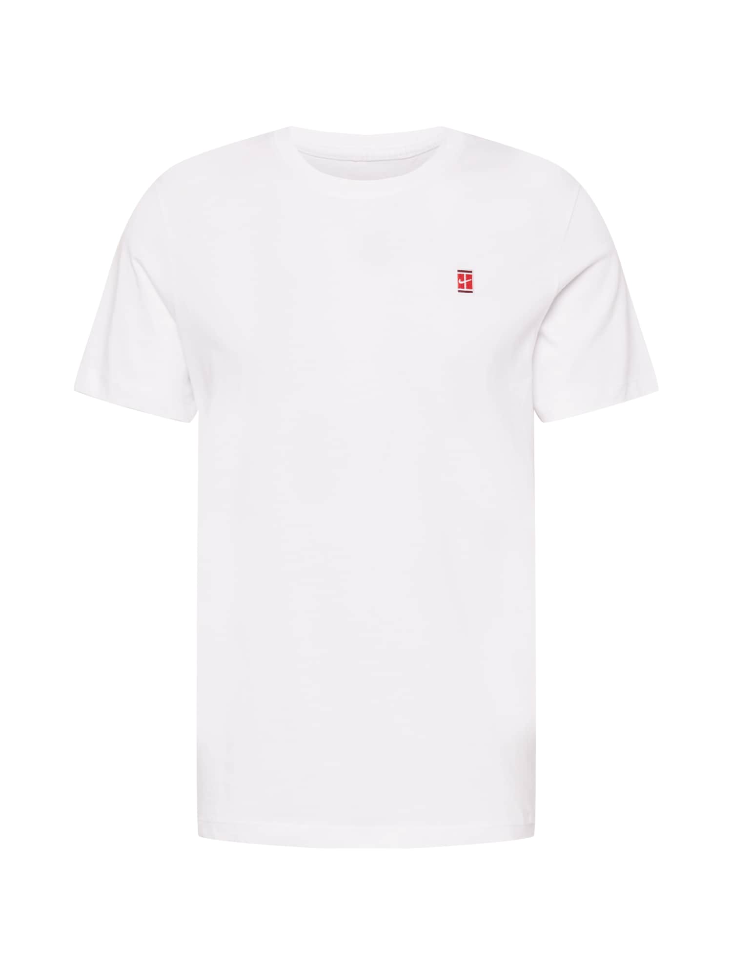 NIKE Funkcionalna majica  rdeča / vinsko rdeča / bela