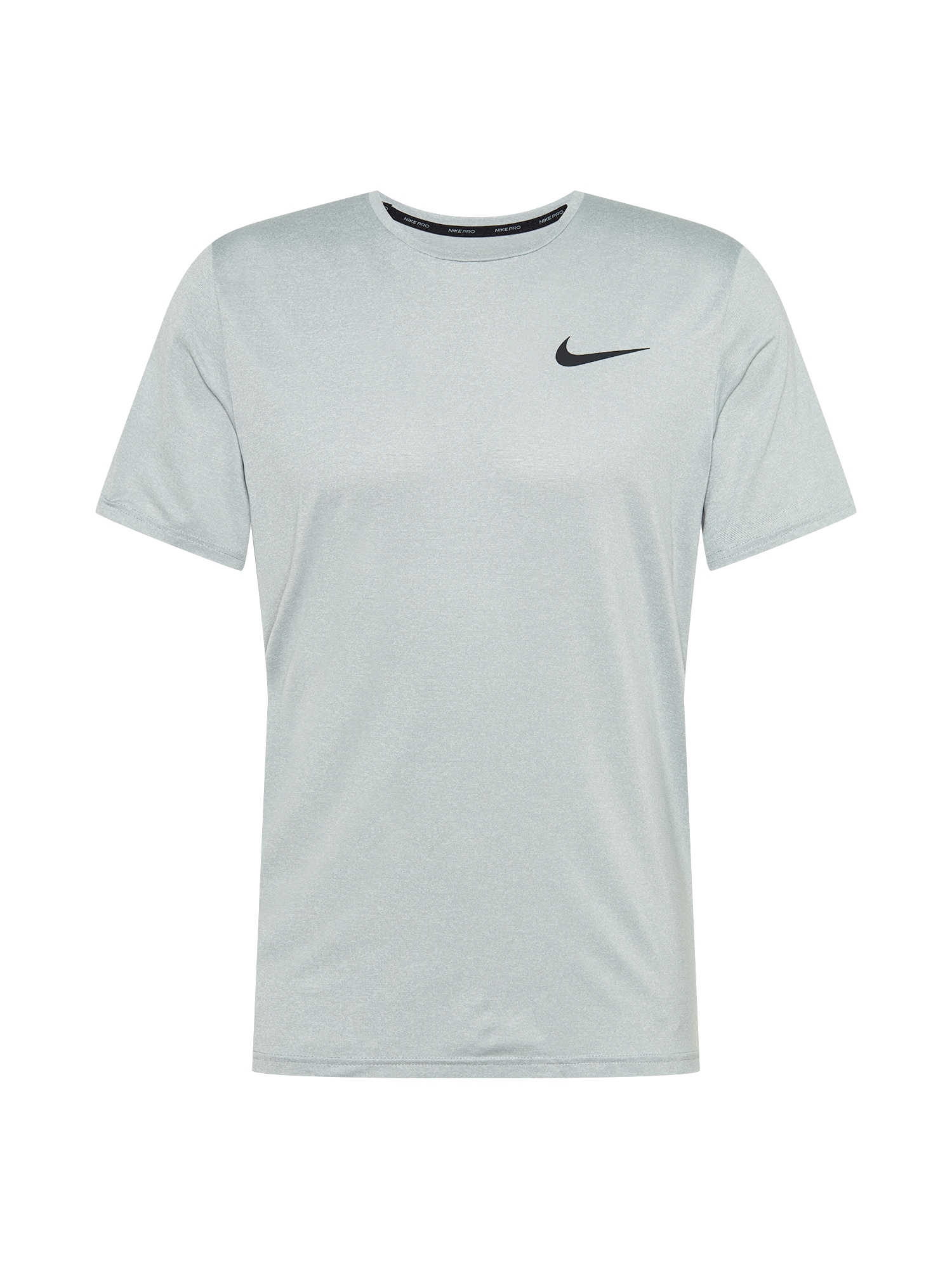 NIKE Funkcionalna majica  svetlo siva / črna