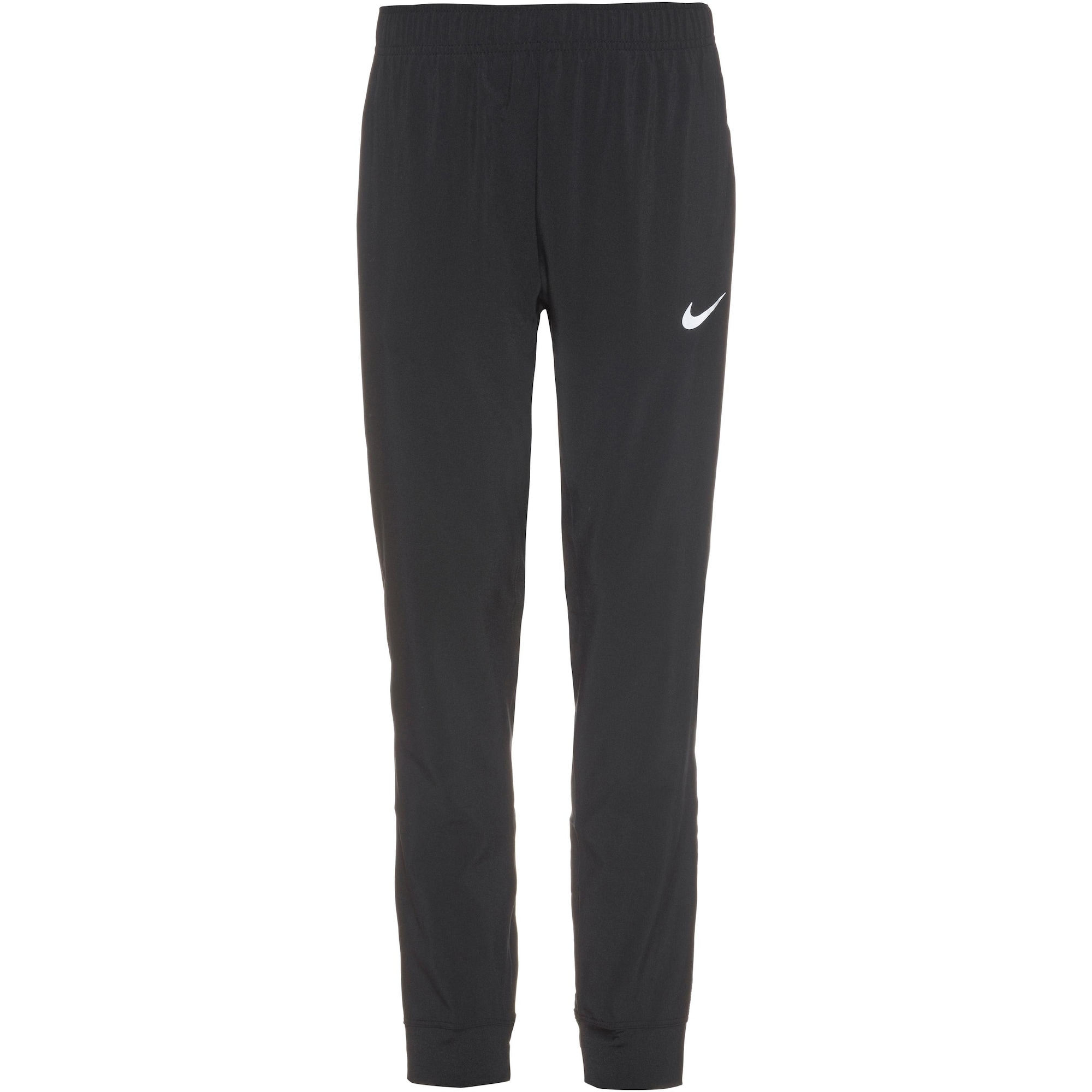 NIKE Športne hlače  črna / bela