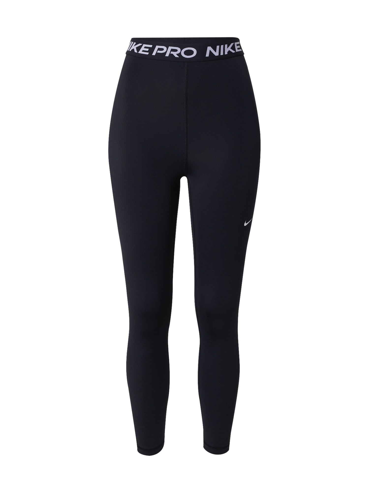 NIKE Športne hlače  črna / bela