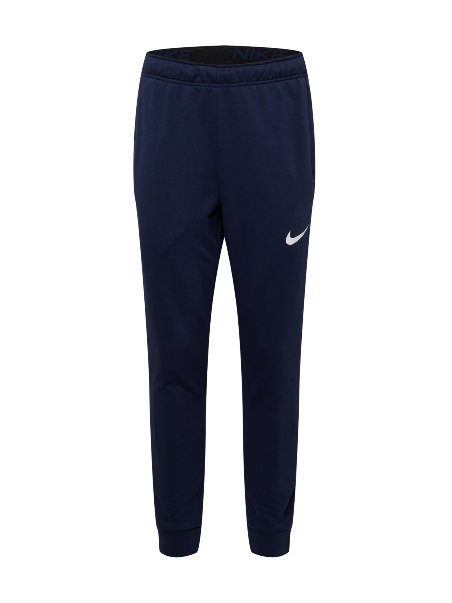 NIKE Športne hlače  temno modra / bela