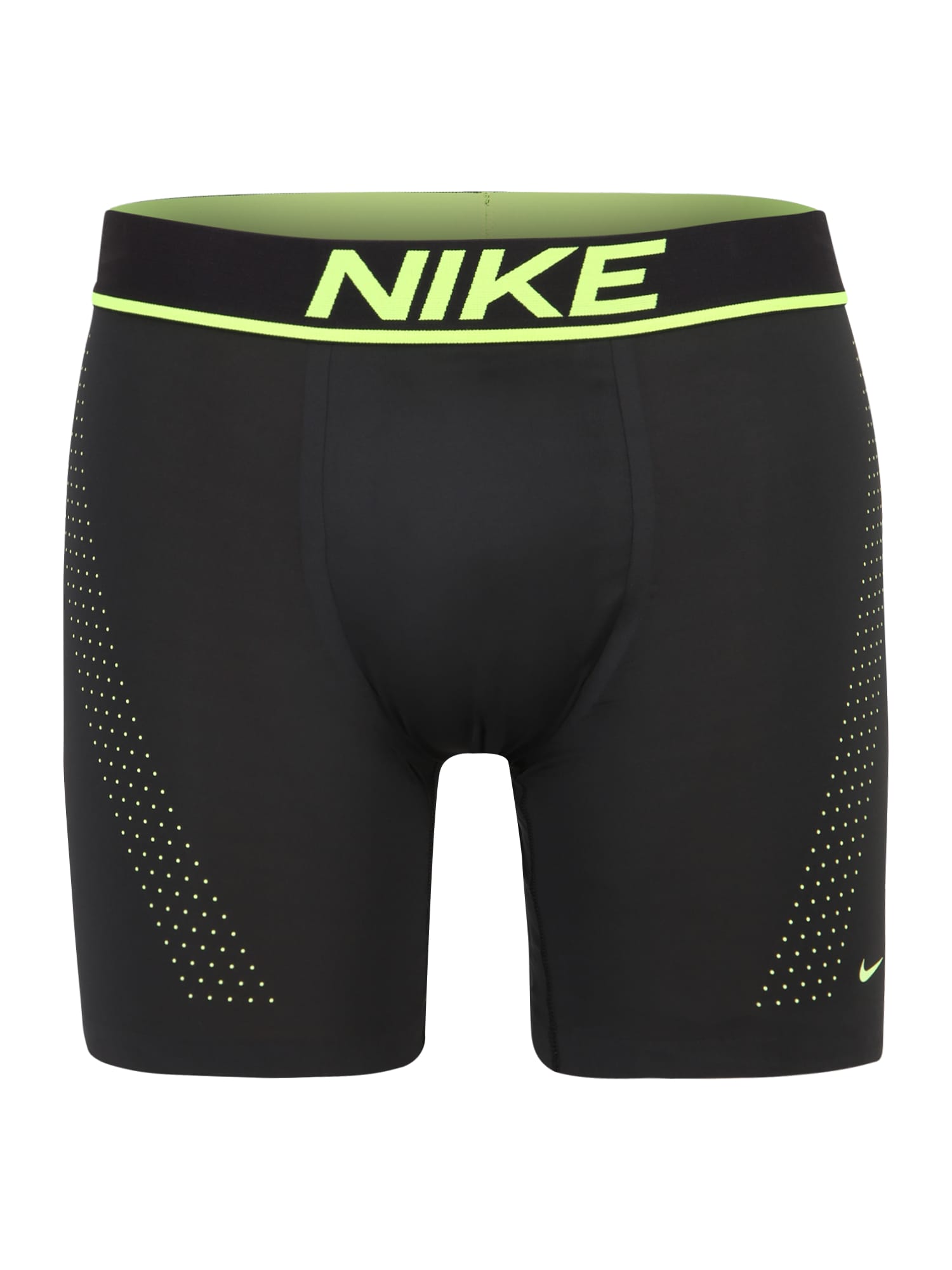 NIKE Športne spodnjice  neonsko rumena / črna