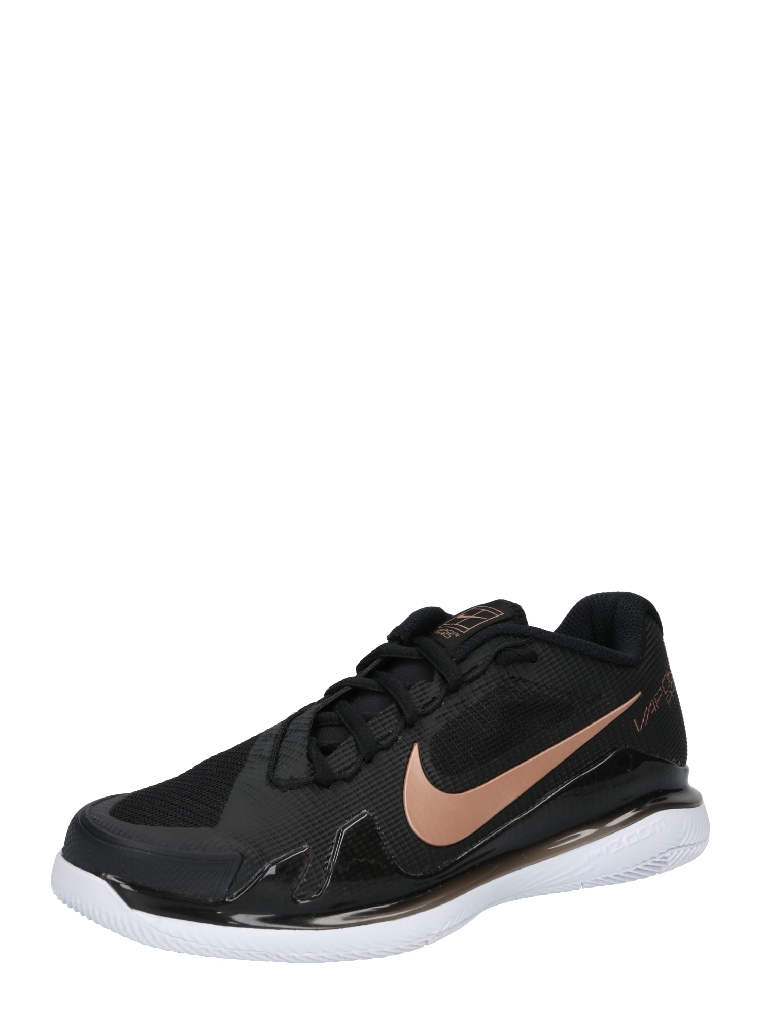 NIKE Športni čevelj 'Court Air Zoom Vapor Pro'  staro roza / črna