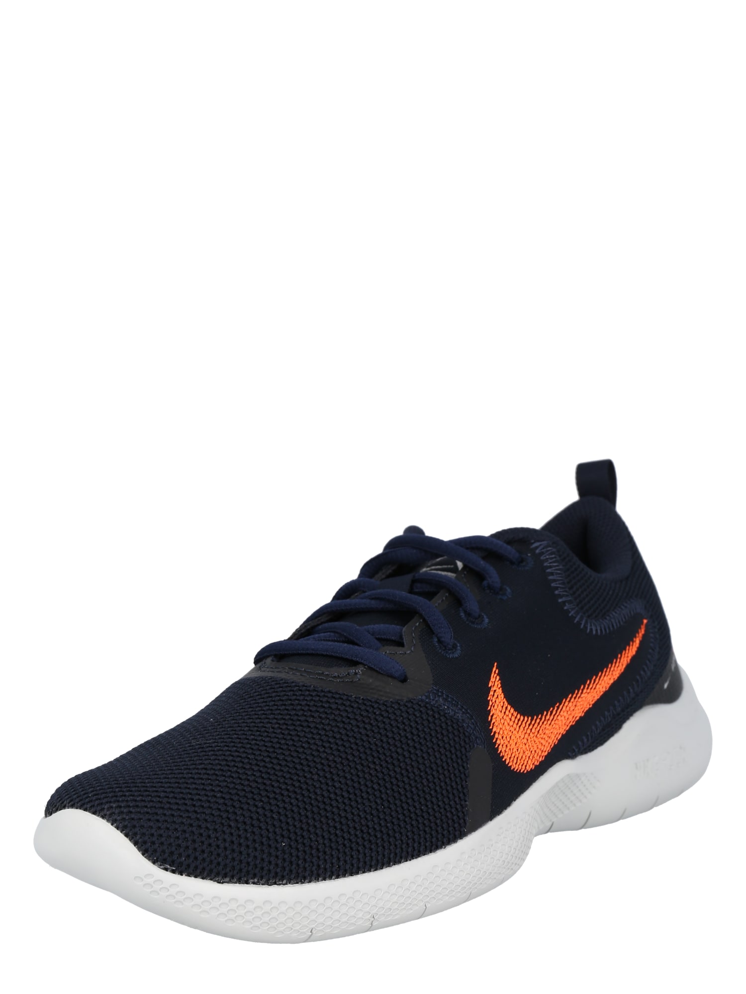 NIKE Tekaški čevelj 'Flex Experience Run 10'  mornarska / oranžna