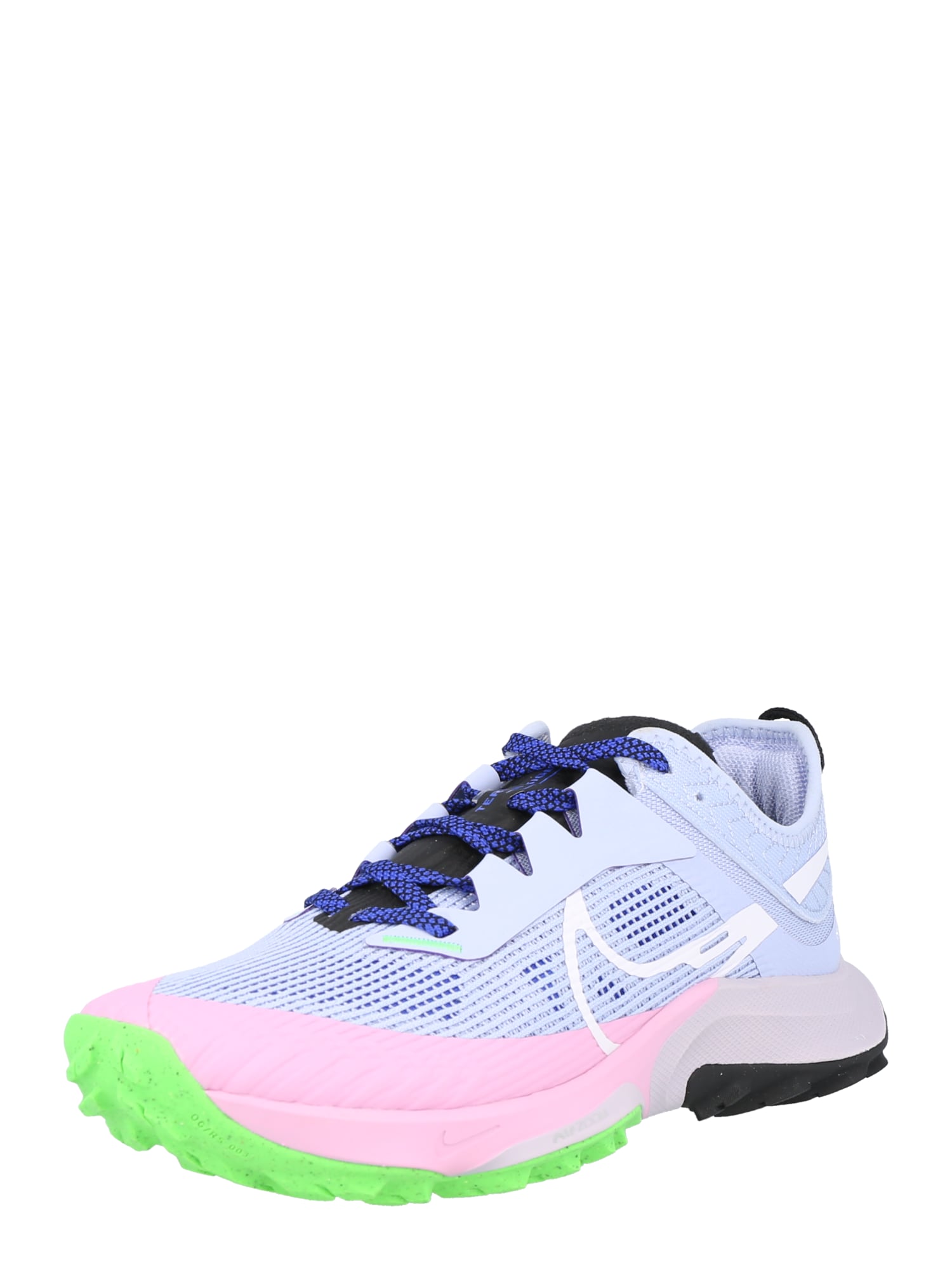 NIKE Tekaški čevelj 'Zoom Terra Kiger 8'  kraljevo modra / svetlo modra / limeta / roza / bela