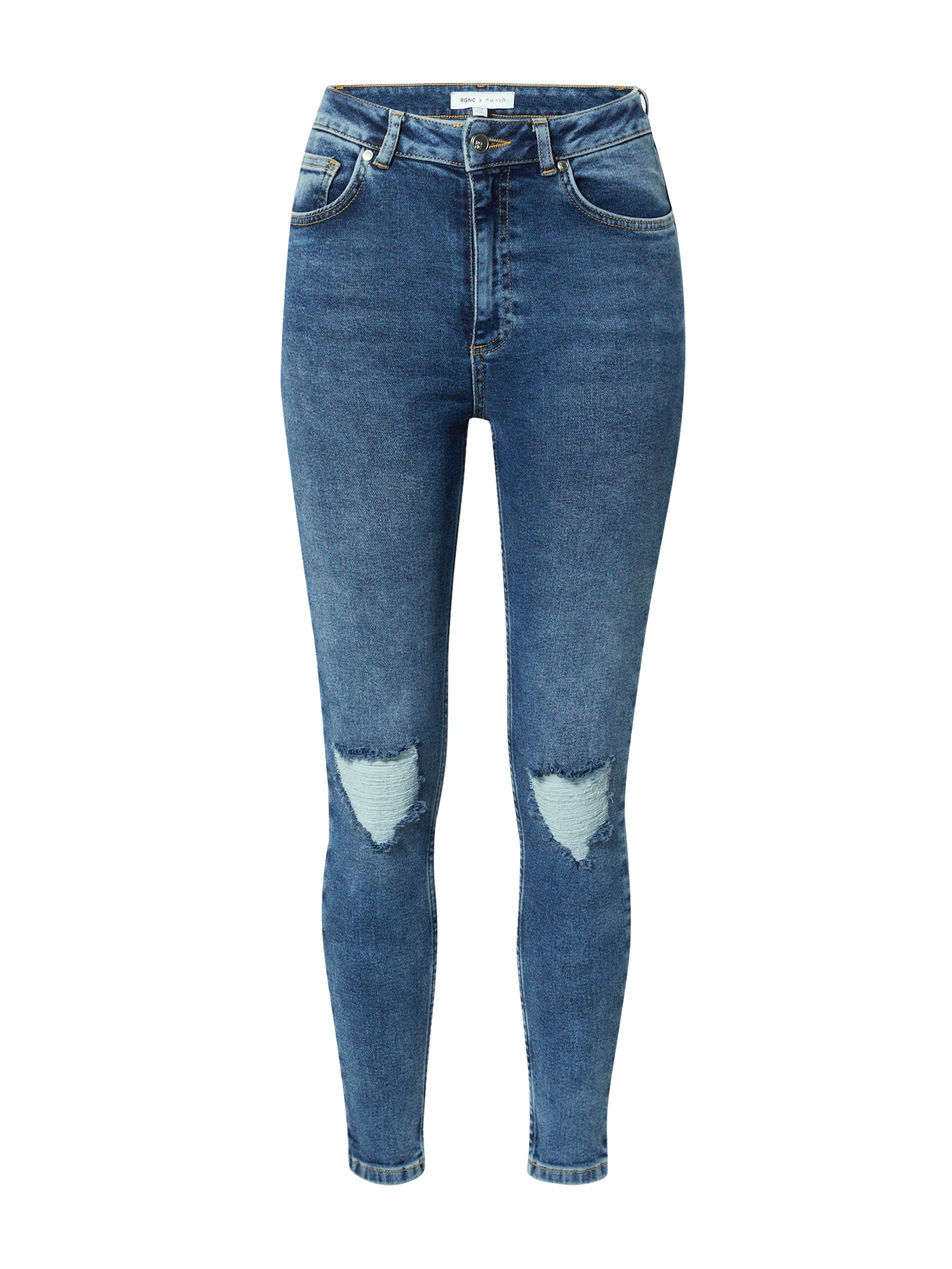 NU-IN Kavbojke  moder denim