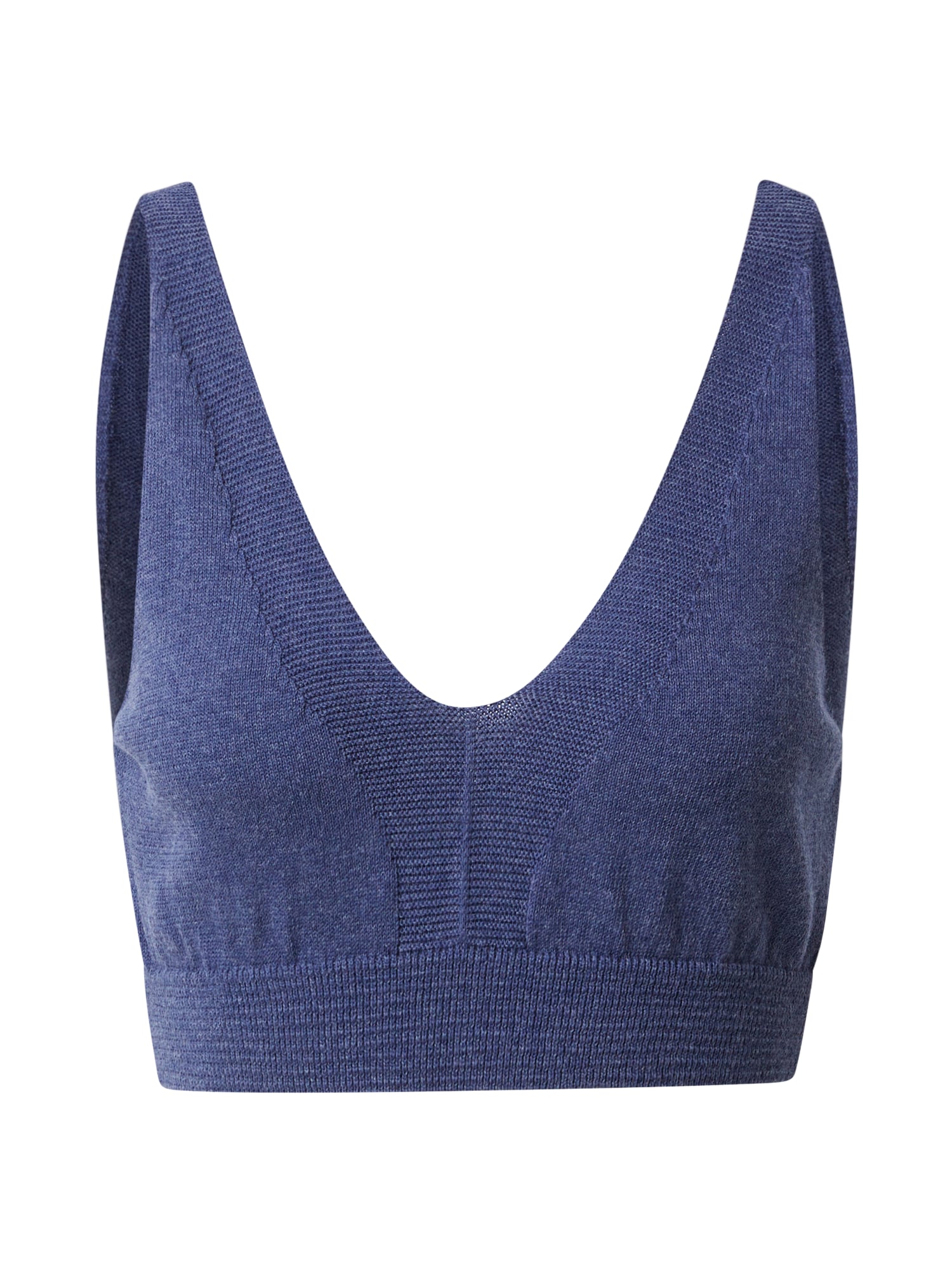 NU-IN Top z naramnicami  indigo