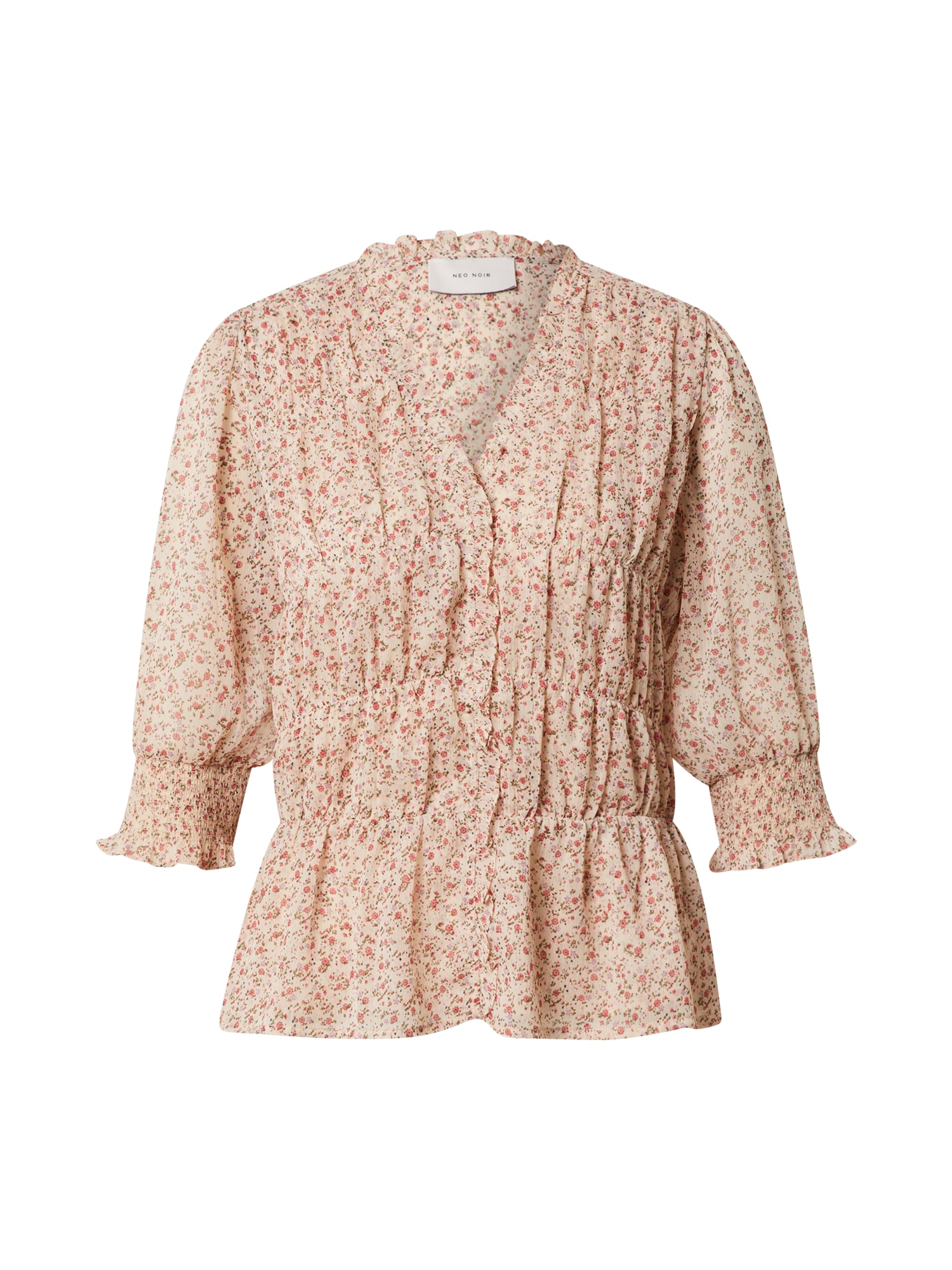 Neo Noir Bluza 'Tamra Sweet Flower'  kremna