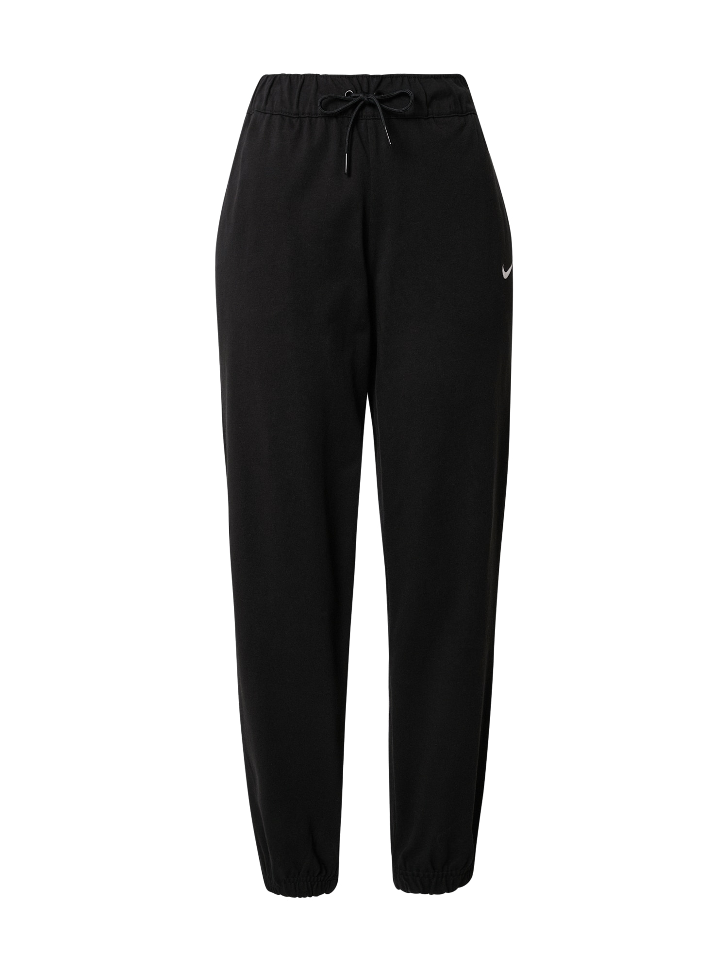 Nike Sportswear Hlače  črna / bela